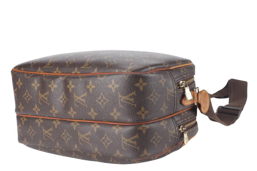 LOUIS VUITTON REPORTER PM ( ) MONOGRAM CANVAS GOLD HARDWARE WITH DUST COVER Handbag