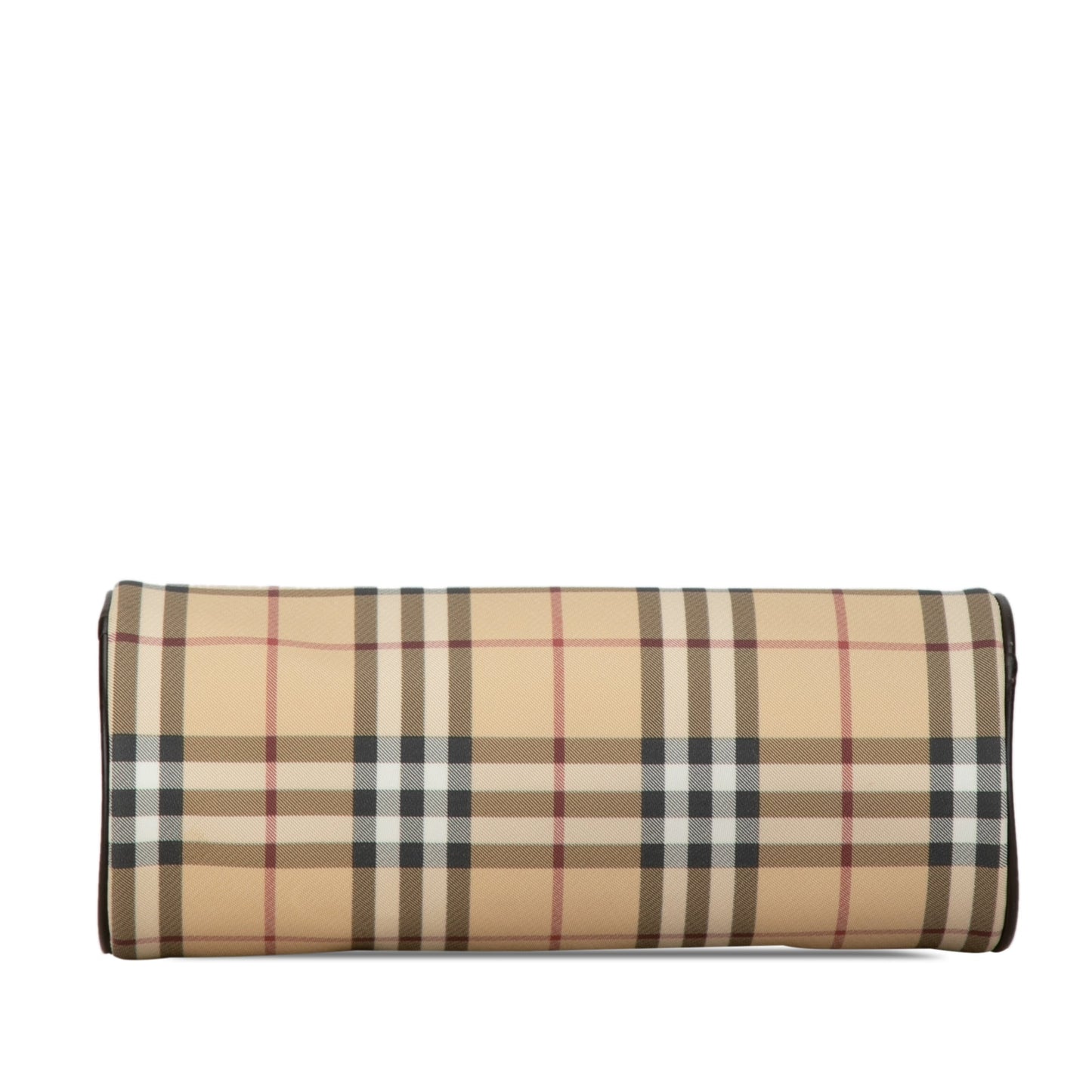 Burberry Ho Check Barrell HandBag