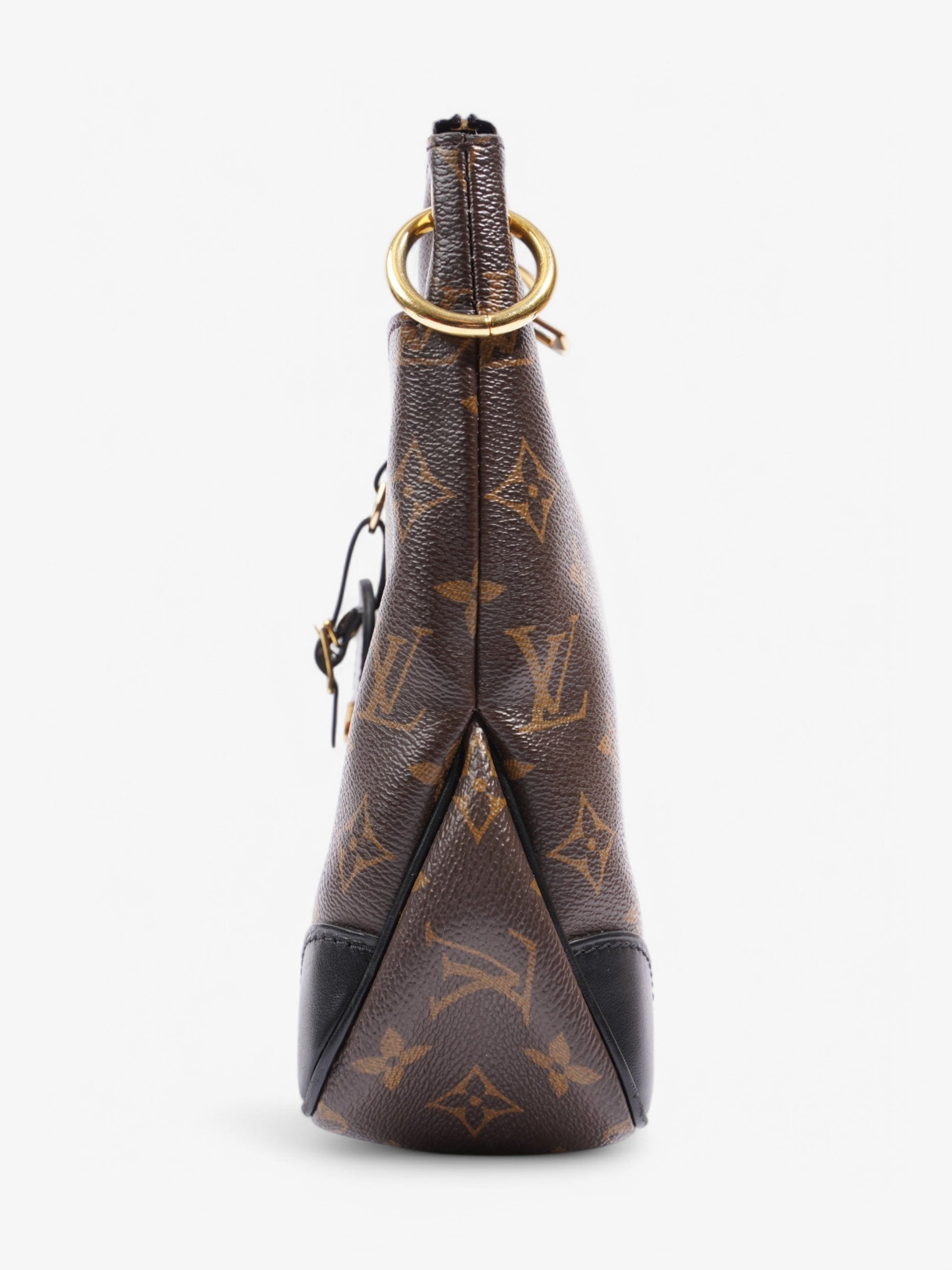 Louis Vuitton Odeon Monogram / Black Coated Canvas PM