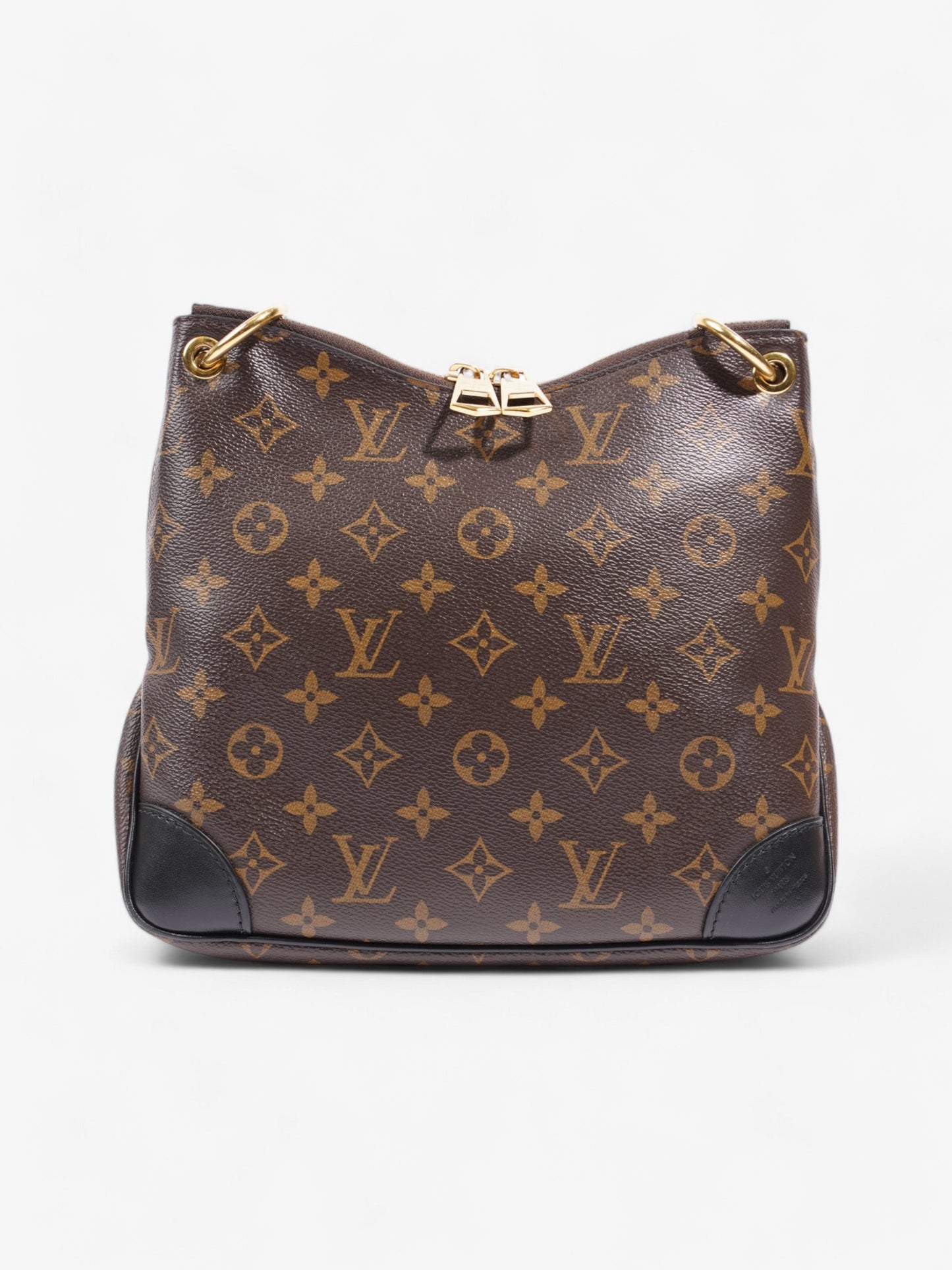 Louis Vuitton Odeon Monogram / Black Coated Canvas PM