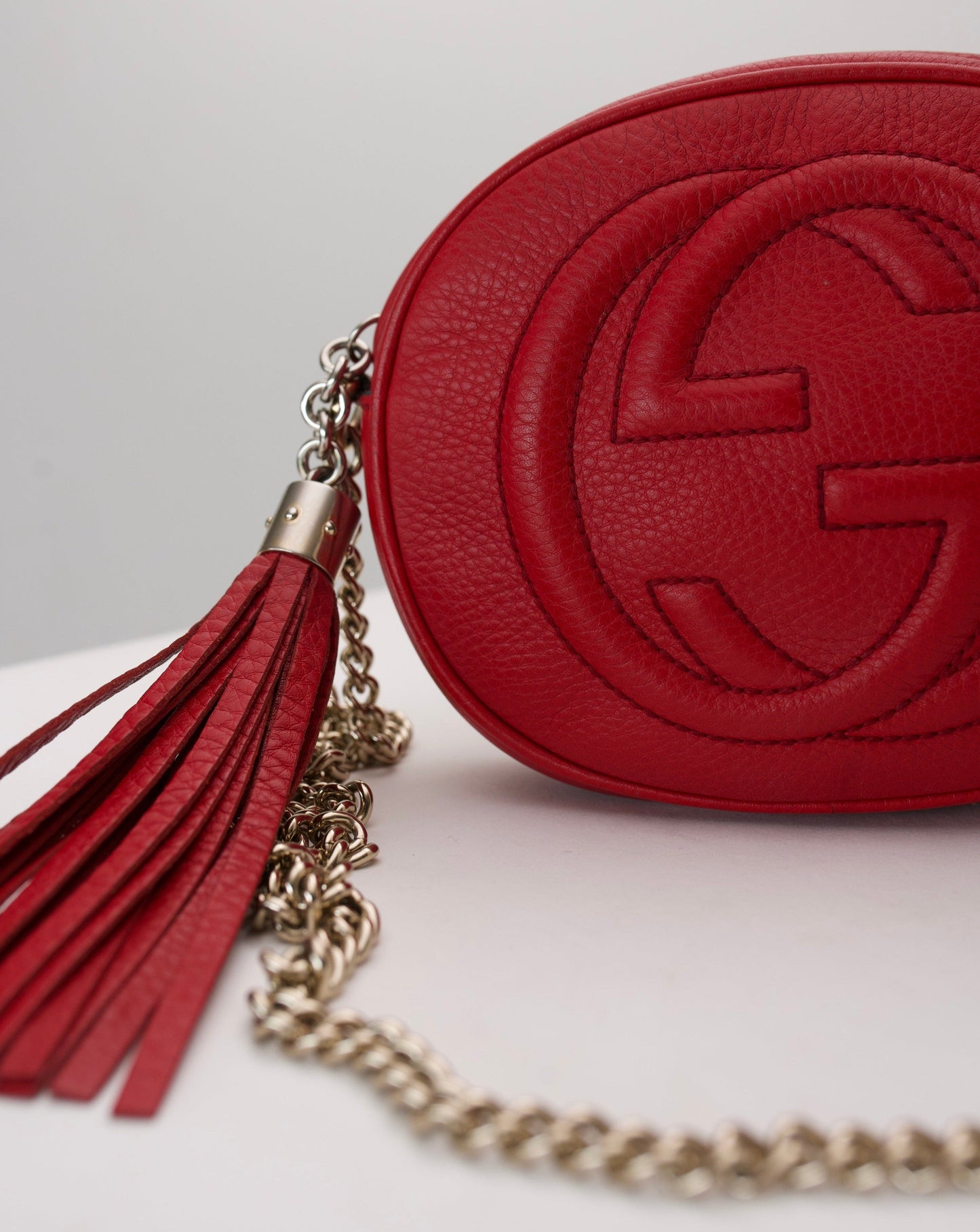 Gucci Lou Leather Mini Shoulder Bag