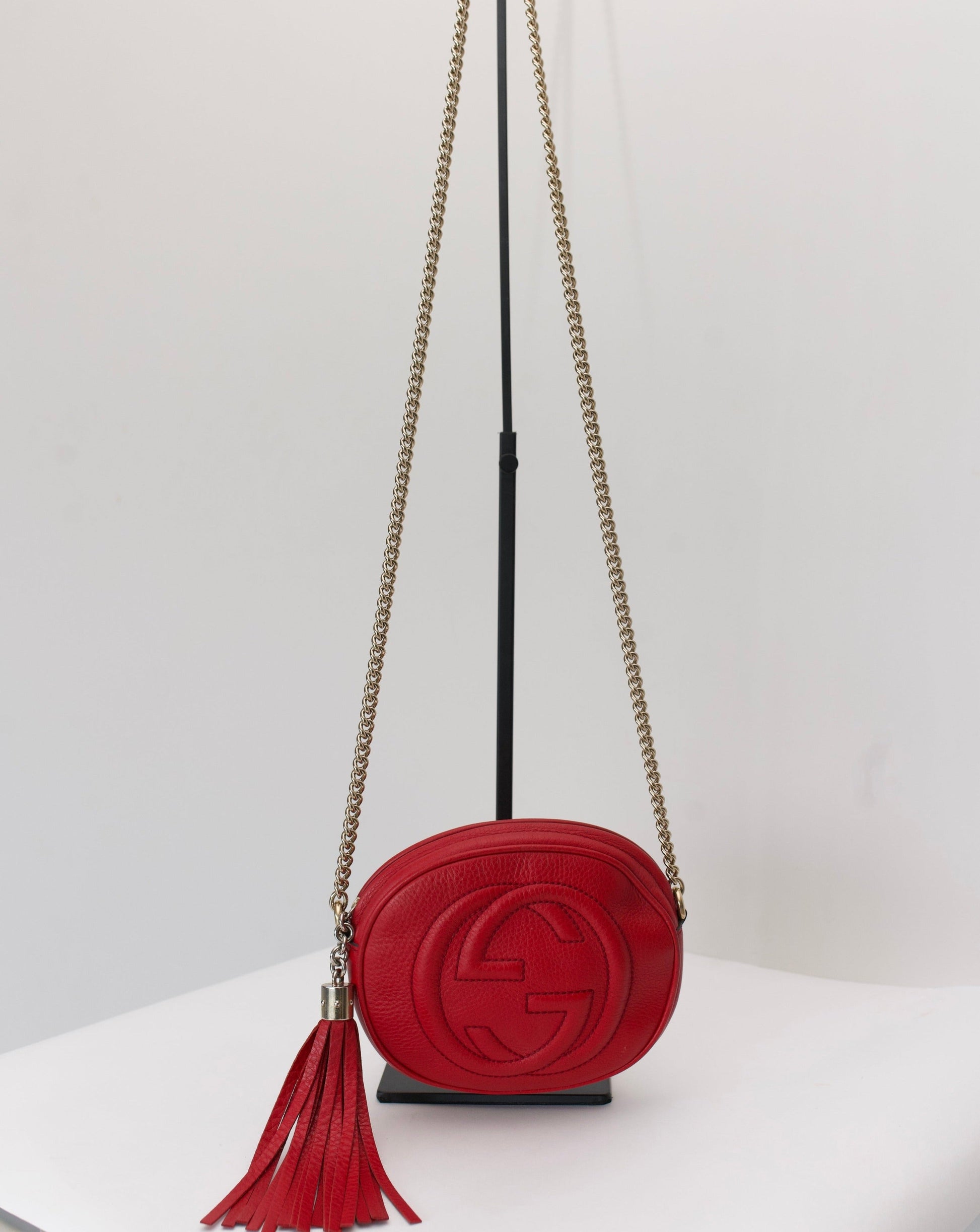Gucci Lou Leather Mini Shoulder Bag