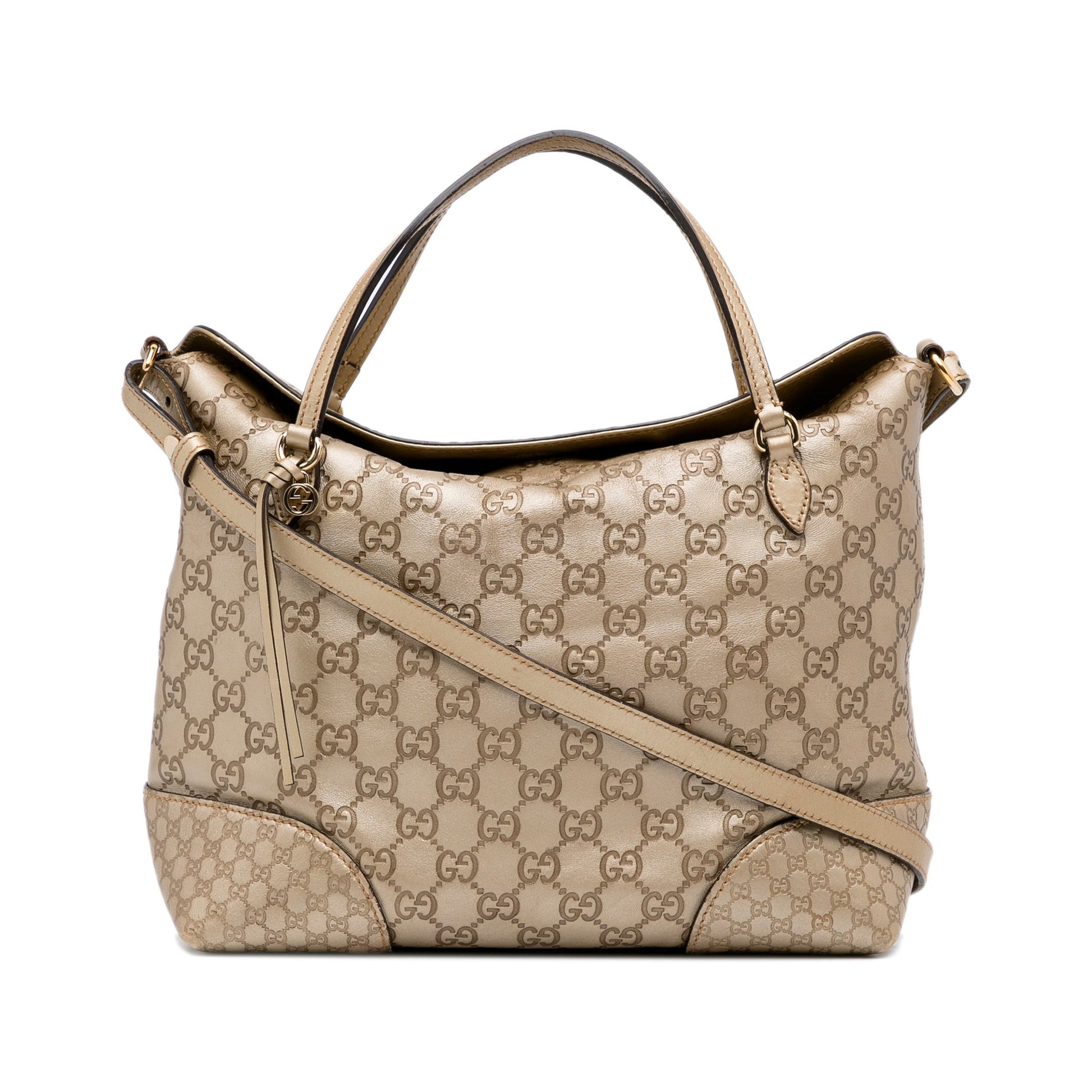 Gucci Brown Leather Crossbody Style 1