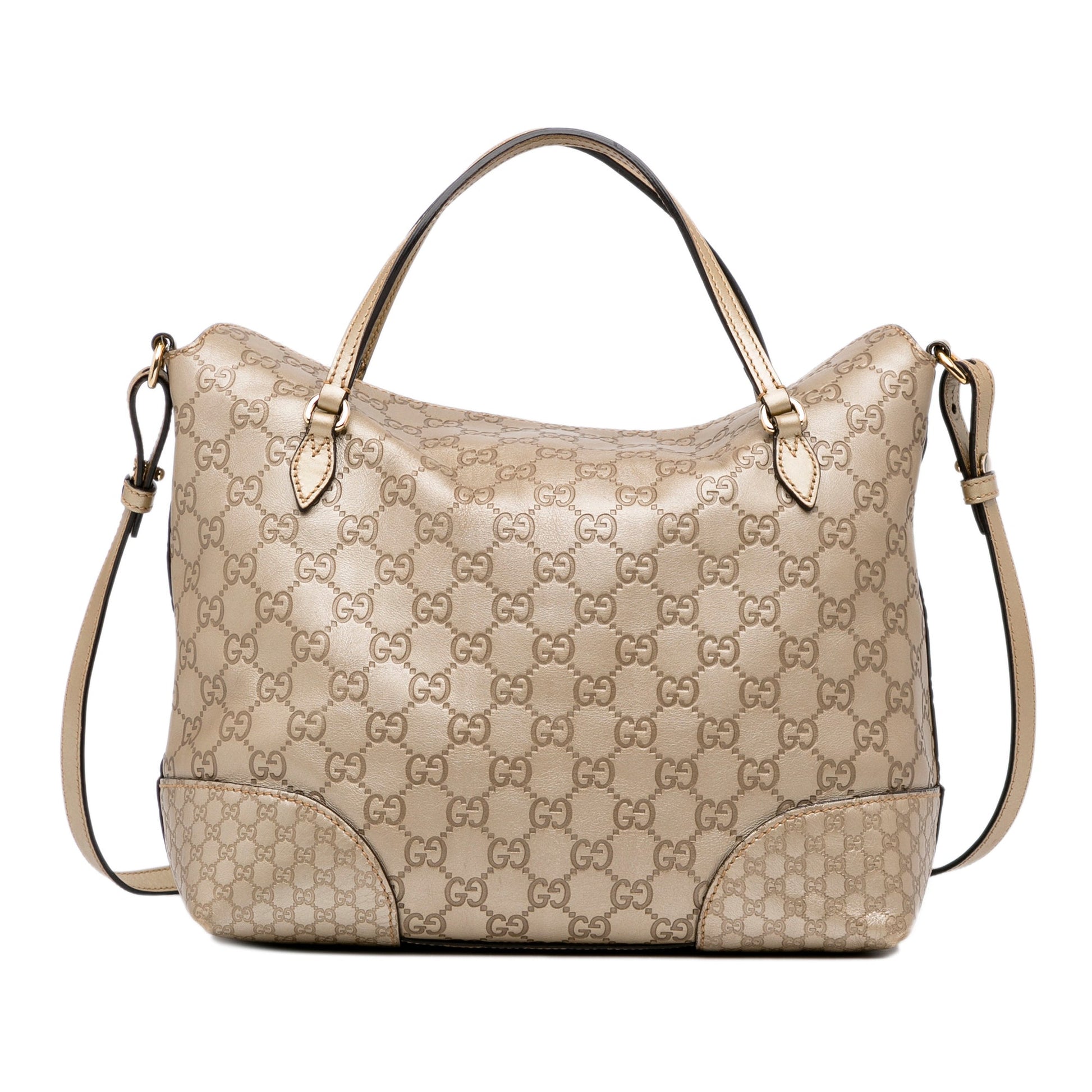 Gucci Brown Leather Crossbody Style 1