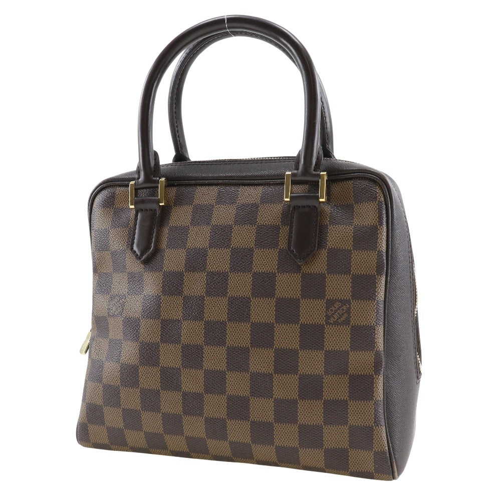 LOUIS VUITTON Handbag Damier canvas Brown Brera Women