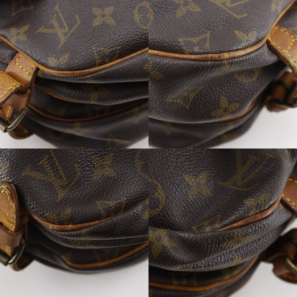   LOUIS VUITTON Shoulder Bag Monogram canvas Brown Saumur 30