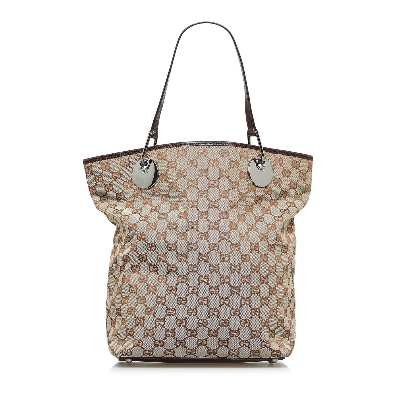 Gucci Leather Canvas Tote Style 30
