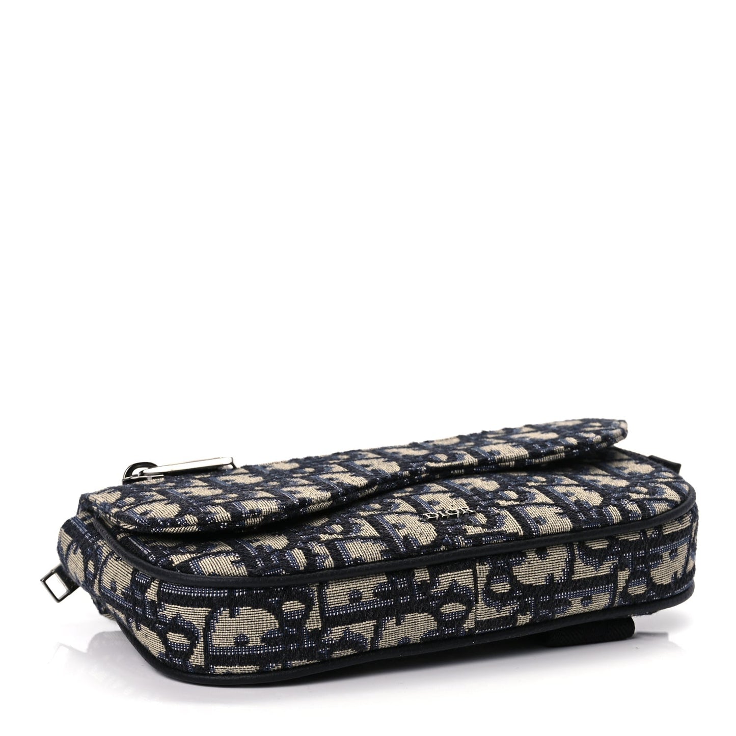 Christian Dior Oblique Arm Pouch Blue