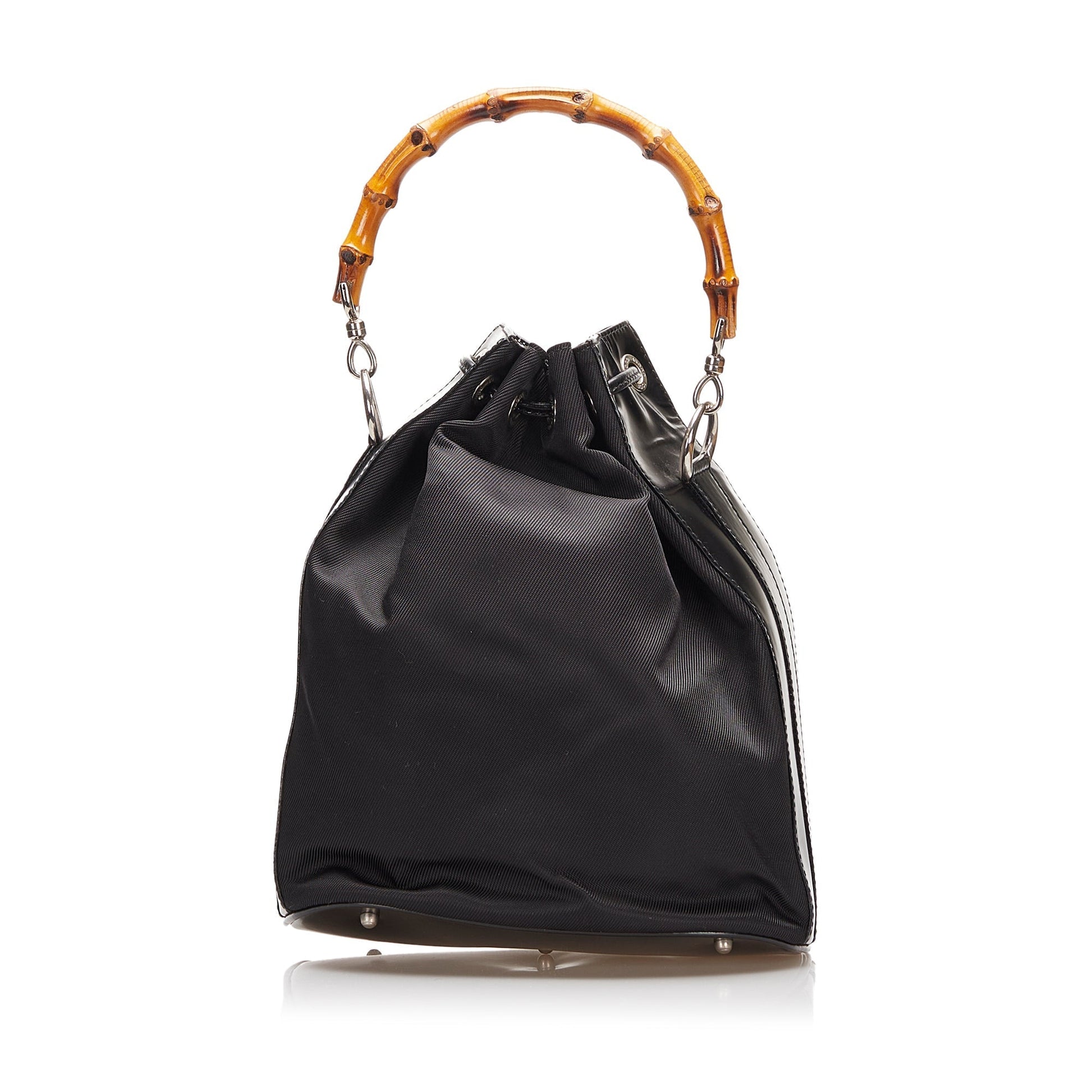 Gucci Nylon Top Handle Handbag