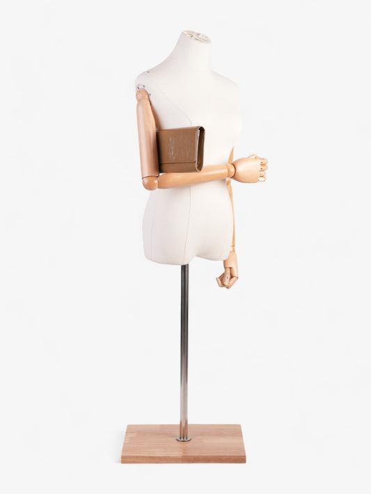 Saint Laurent Belle de Jour Tan Calfskin Leather Large