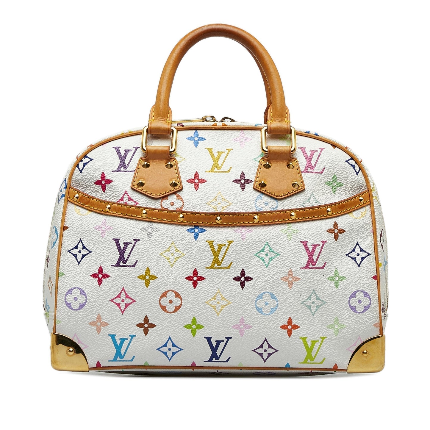 LOUIS VUITTON Monogram Multicolore Trouville Handbag