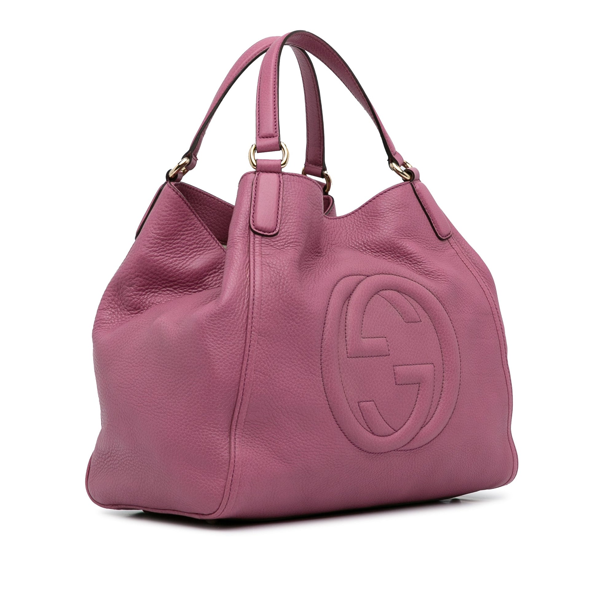Gucci Soho Pink Leather Tote