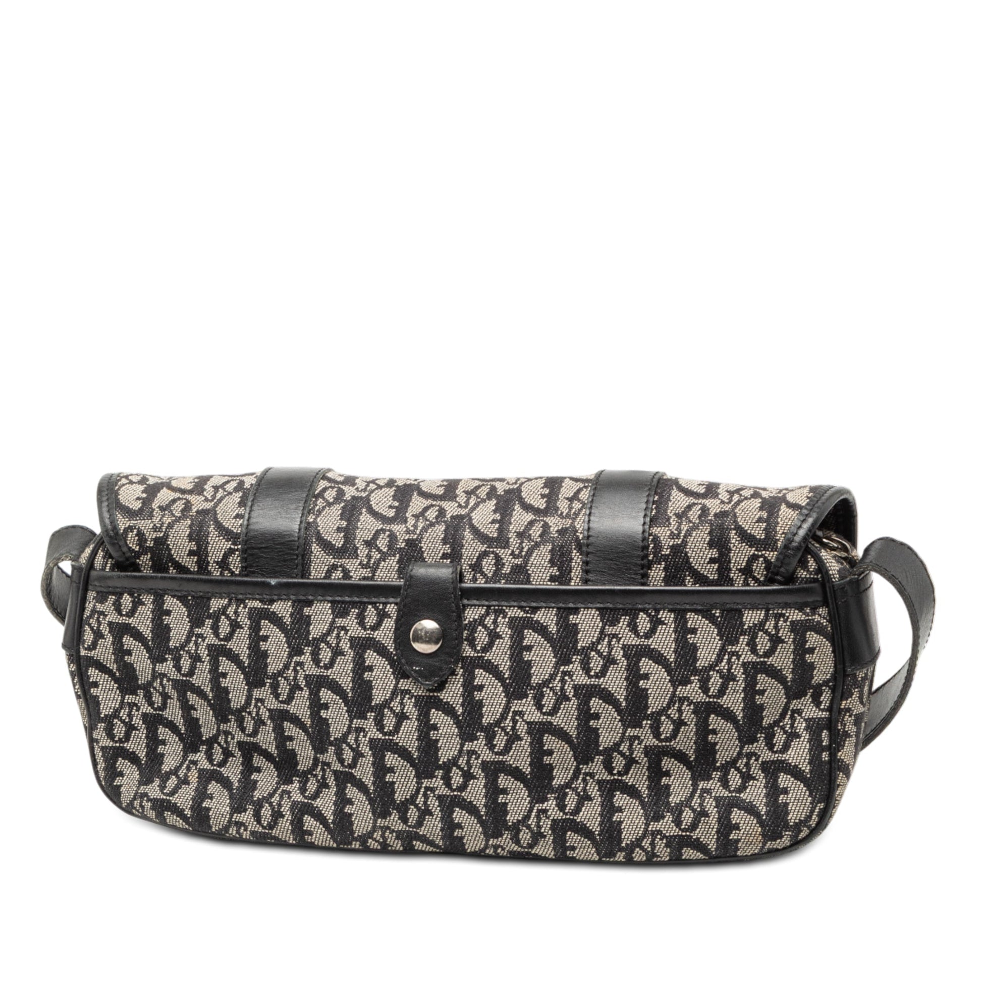 Black Dior Diorissimo Trotter Canvas Crossbody