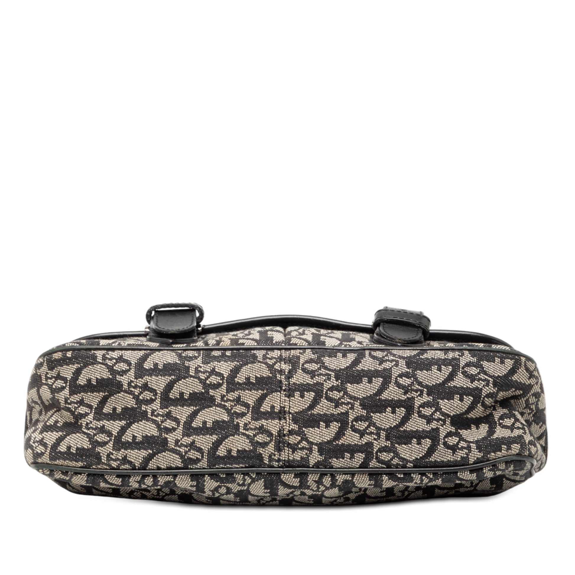 Black Dior Diorissimo Trotter Canvas Crossbody