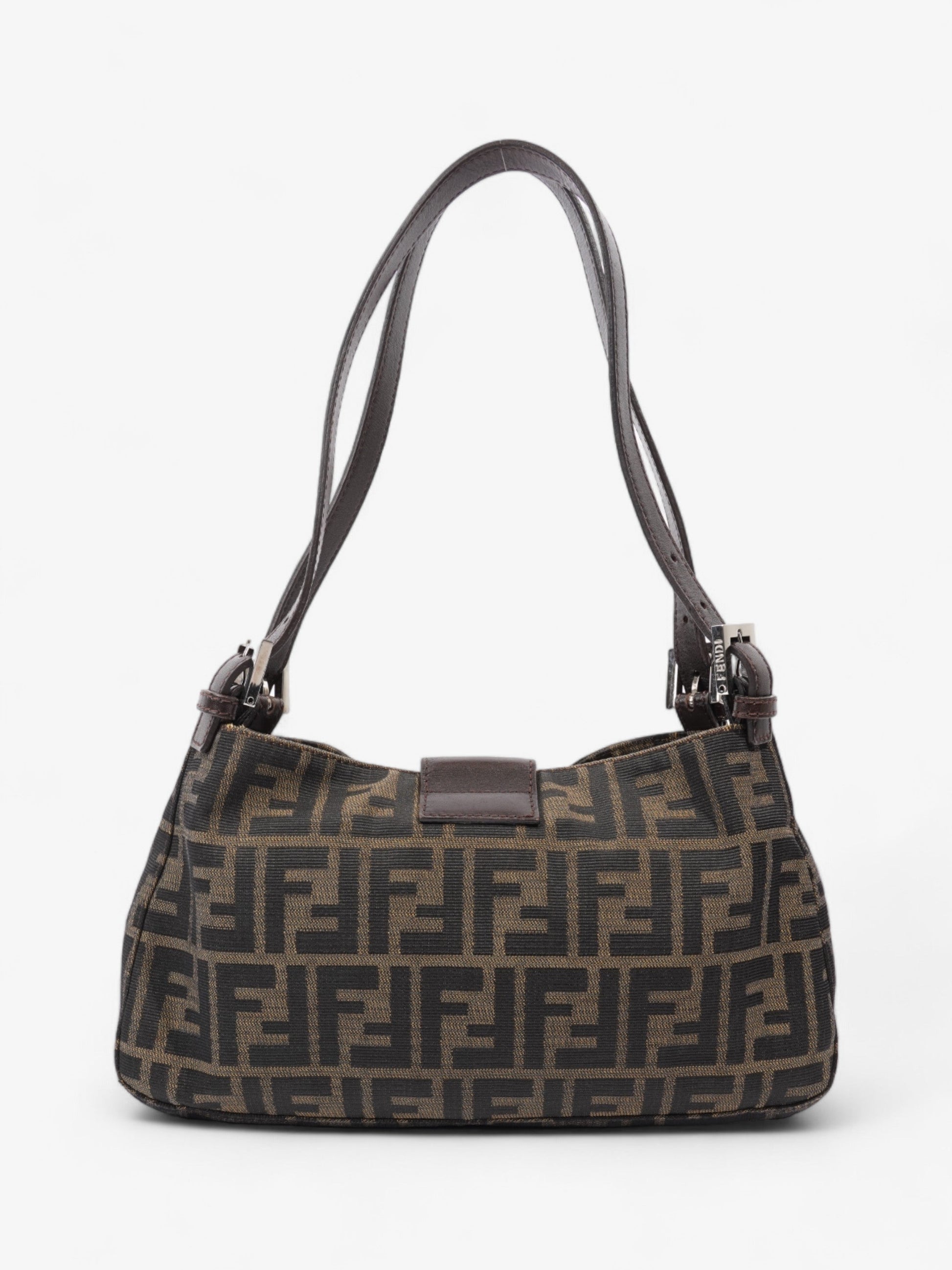 Fendi Mamma Baguette Brown Zucca Canvas
