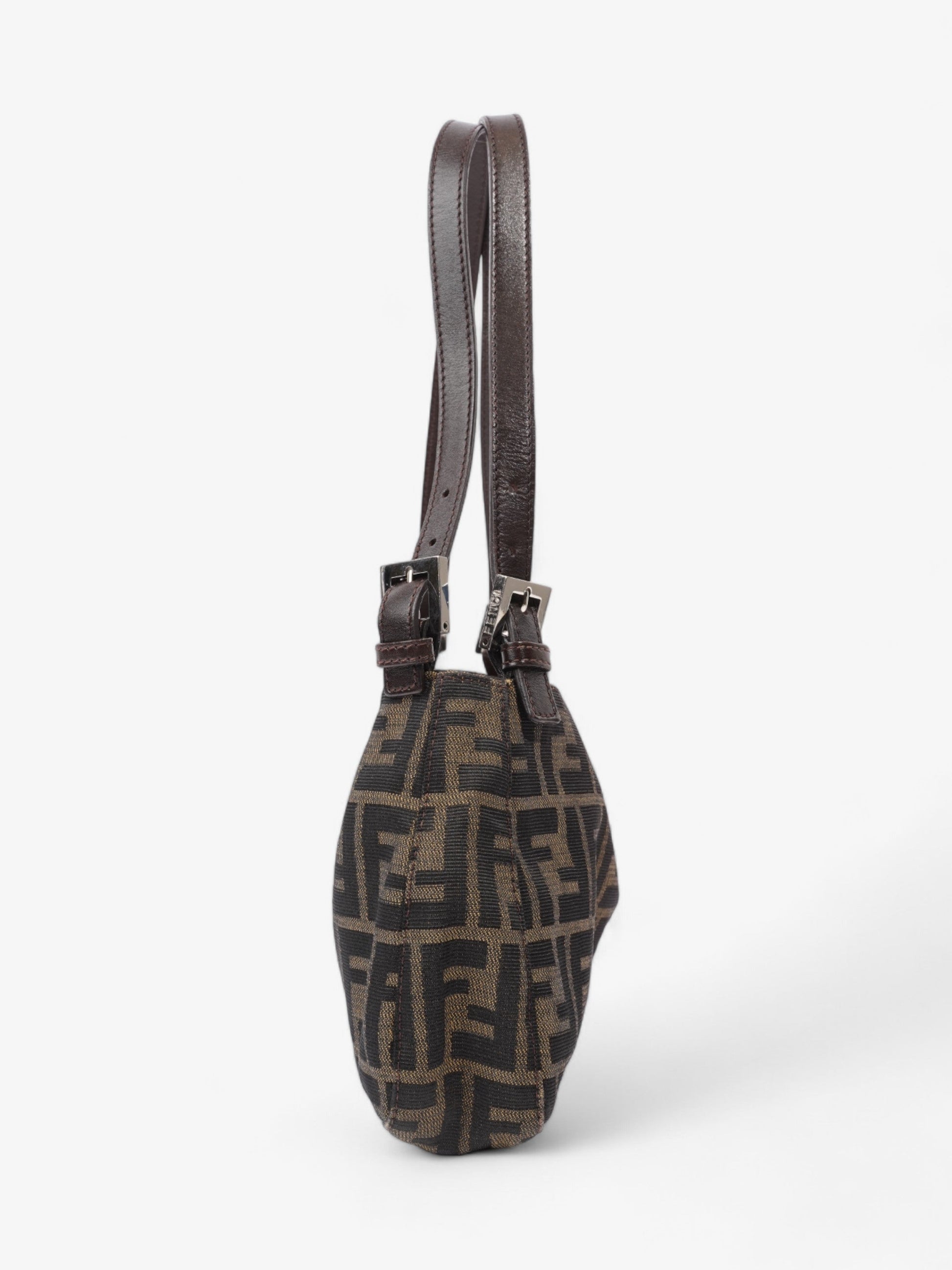Fendi Mamma Baguette Brown Zucca Canvas