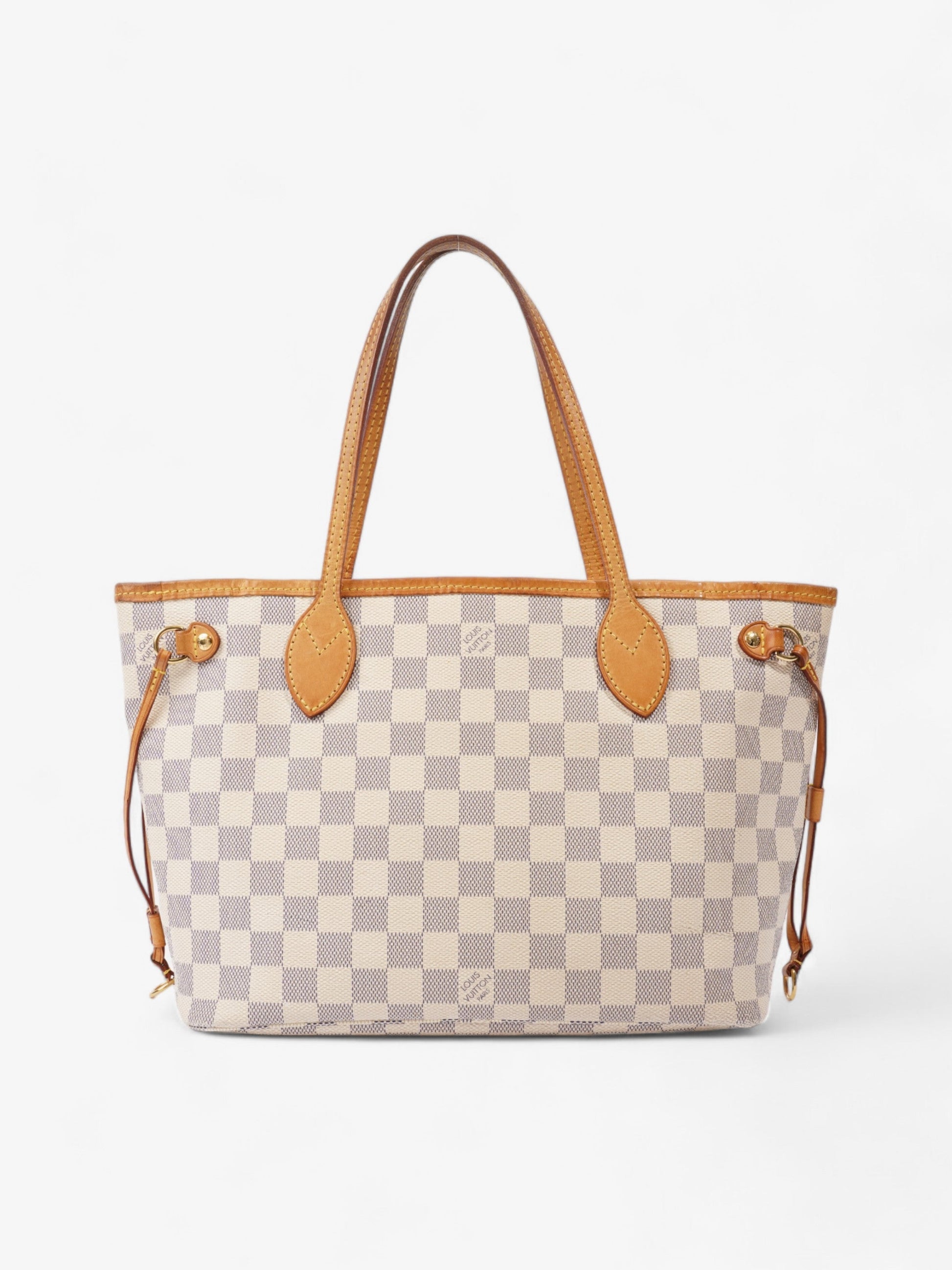 Louis Vuitton Neverfull Damier Azur Coated Canvas PM
