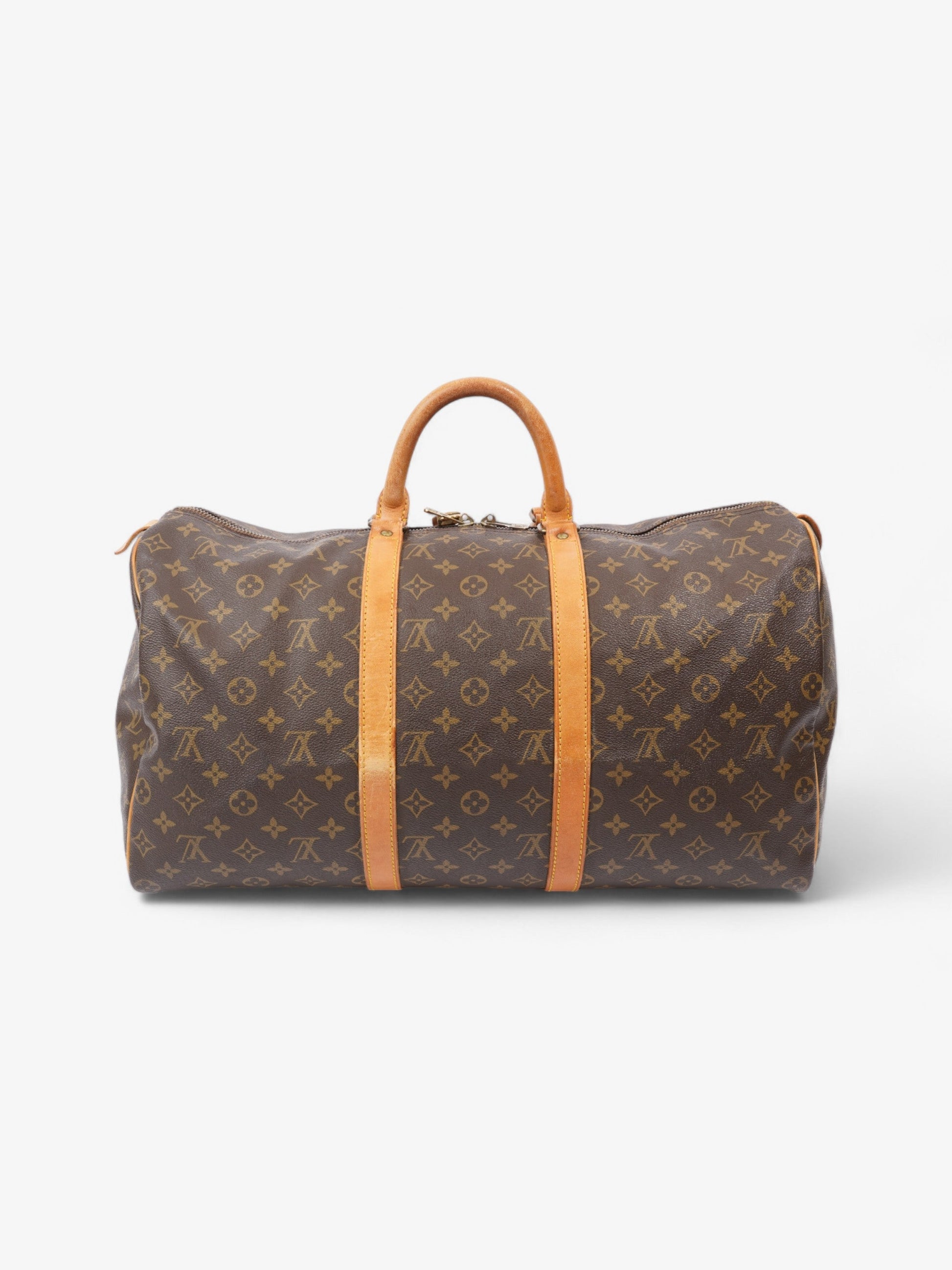  Louis Vuitton Keepall 50 Monogram Coated Canvas