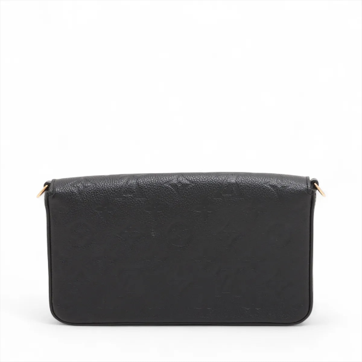 Louis Vuitton Black Monogram Empreinte Leather Pochette Felicie Clearance Sale