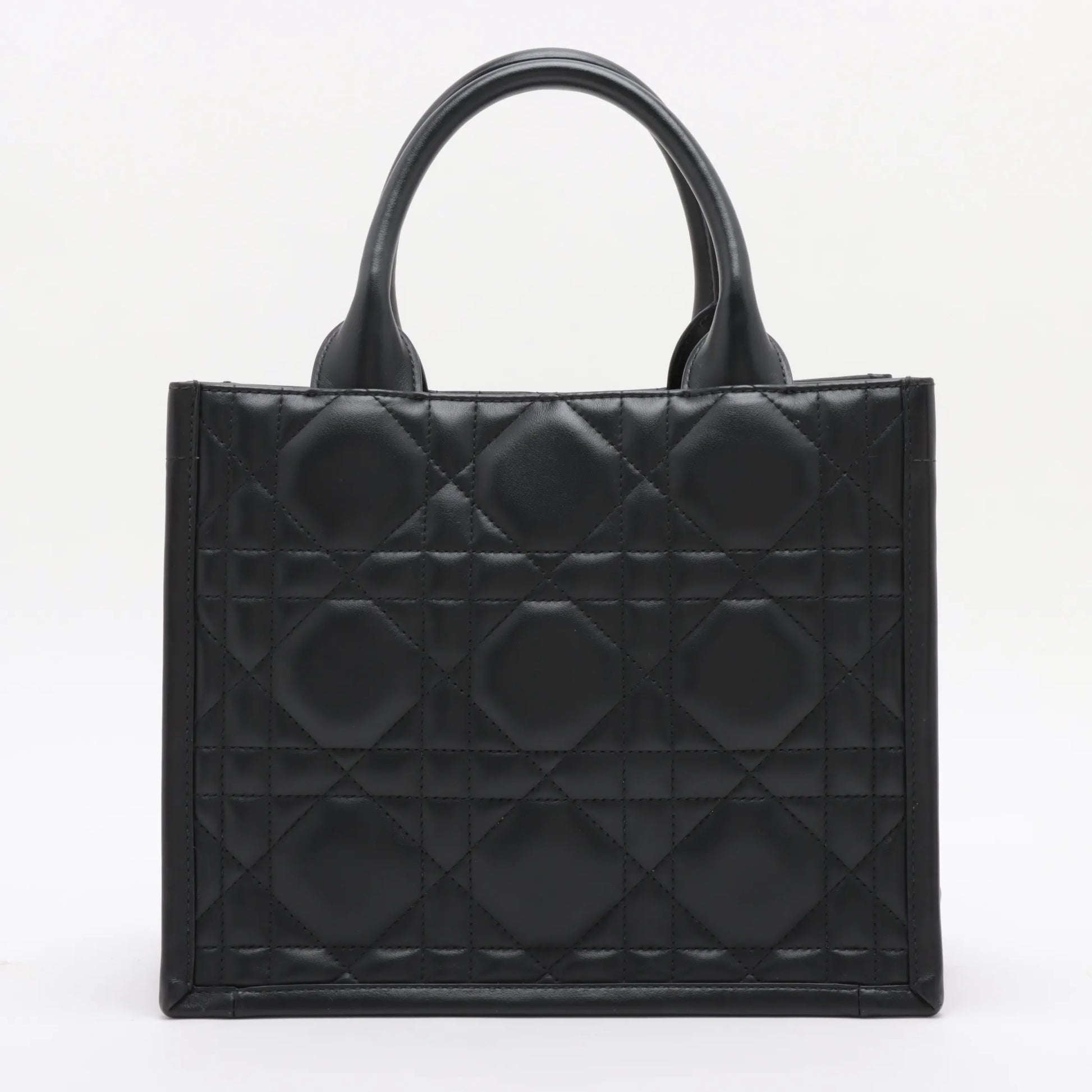 Christian Dior Beige Macrocannage Calfskin Small Book Tote [Clearance Sale]
