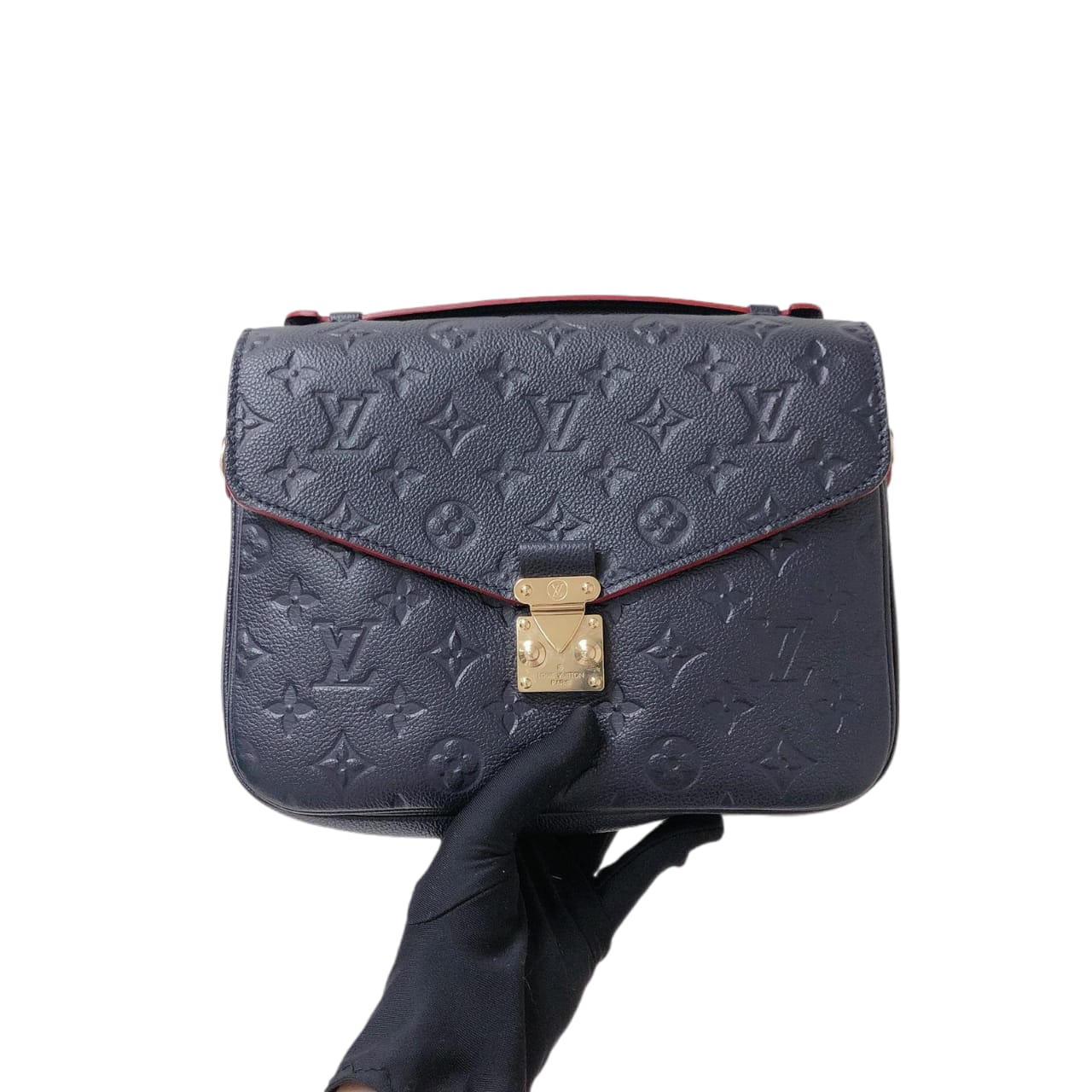 Louis Vuitton Pochette Metis Leather Monogram Marine Blue