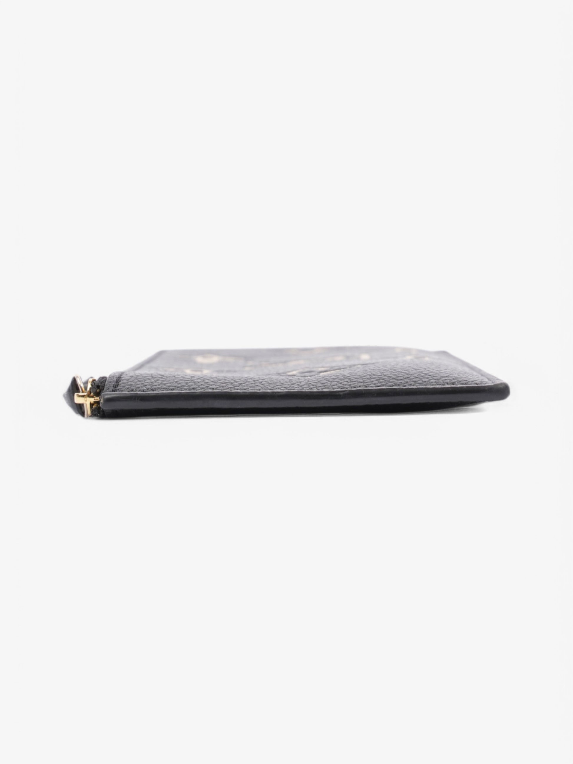 Louis Vuitton Pochette Fèlicie Pouch Black / Beige Leather