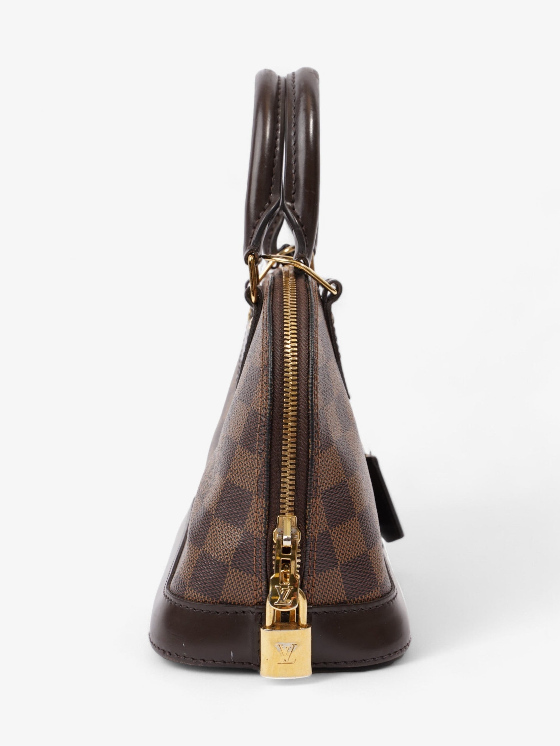 Louis Vuitton Alma Damier Ebene Coated Canvas BB