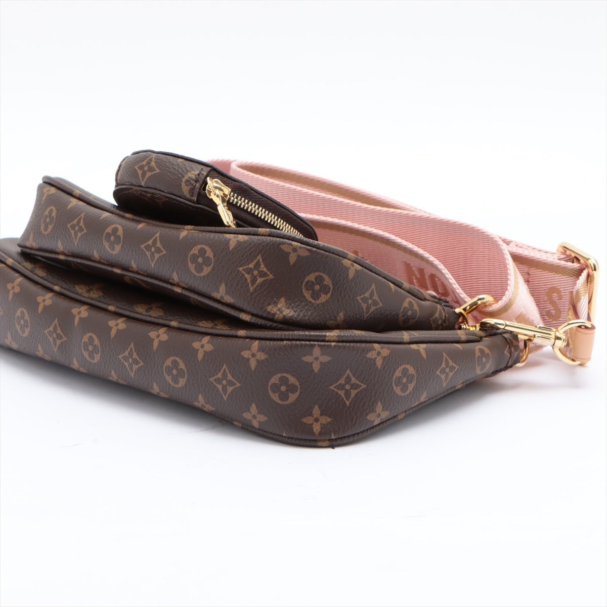 Louis Vuitton Rose Clair Monogram Canvas Multi Pochette 5
