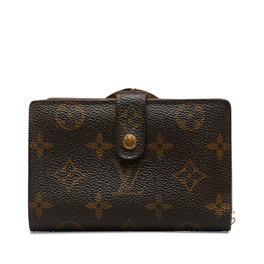 LOUIS VUITTON Monogram French Purse Small Wallets