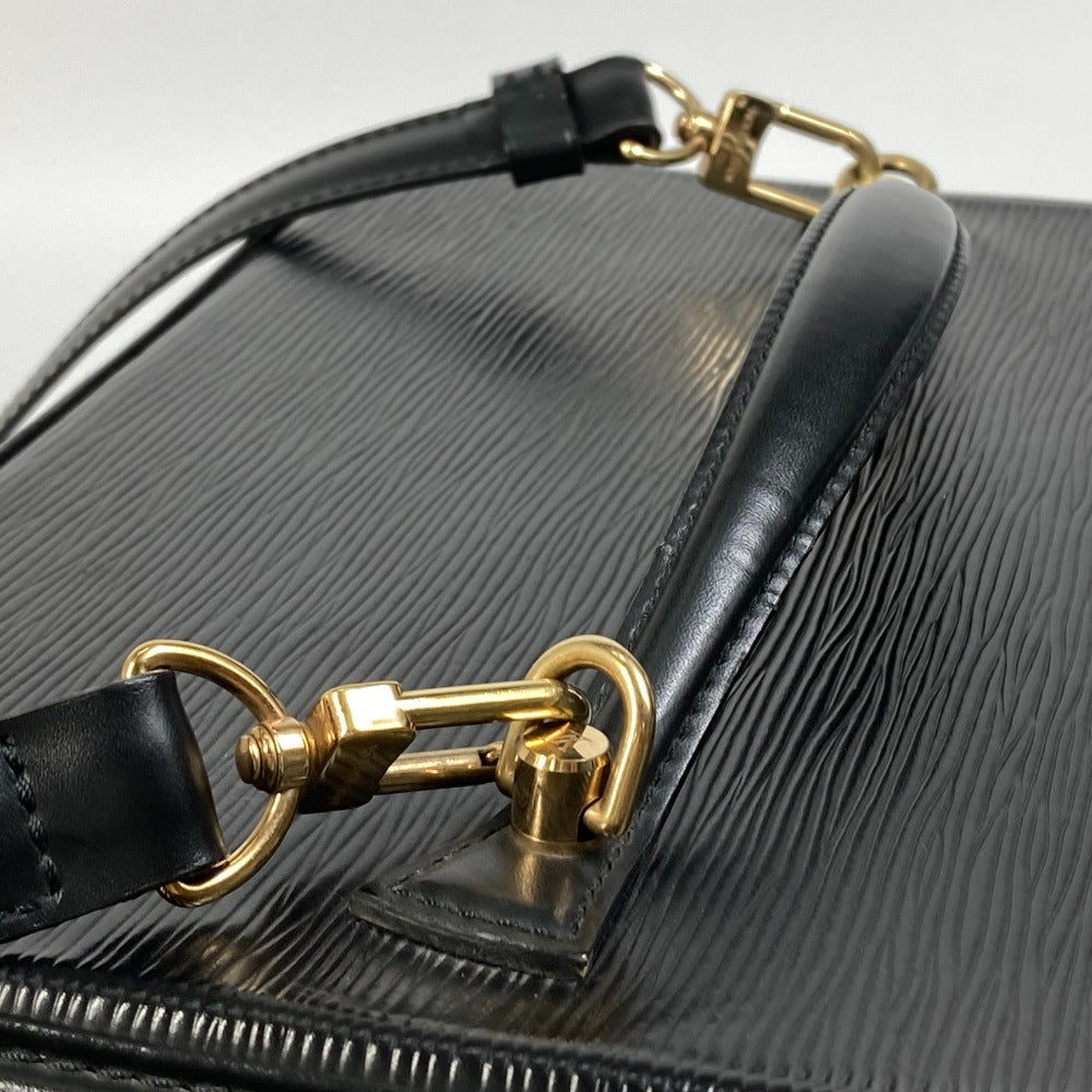 LOUIS VUITTON Shoulder Bag Epi Leather black Epi Nice