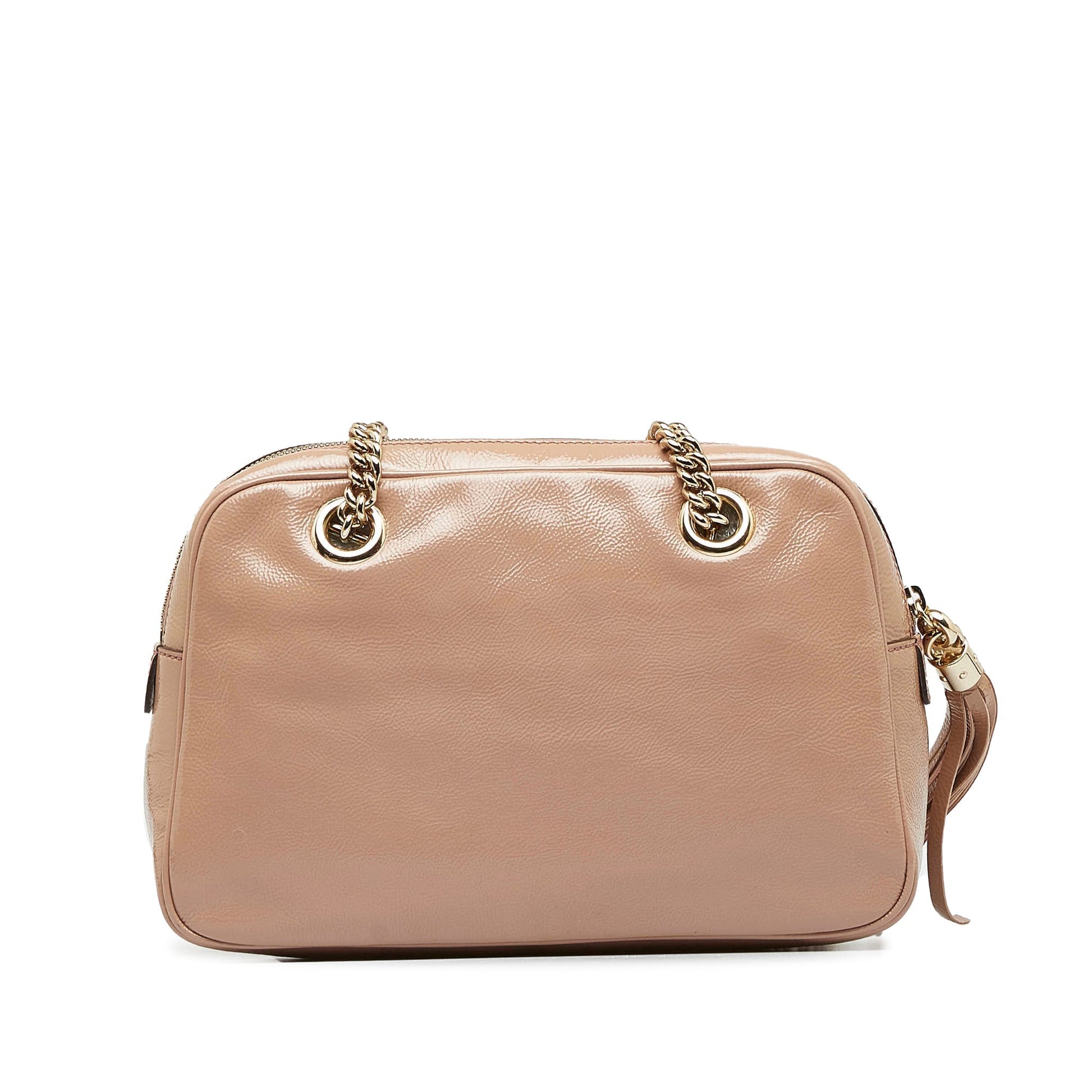 Gucci Chain Leather Shoulder Bag