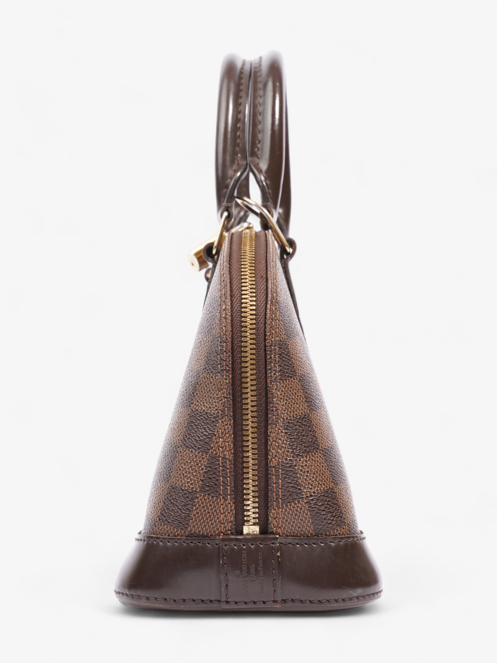 Louis Vuitton Alma BB Damier Ebene Coated Canvas