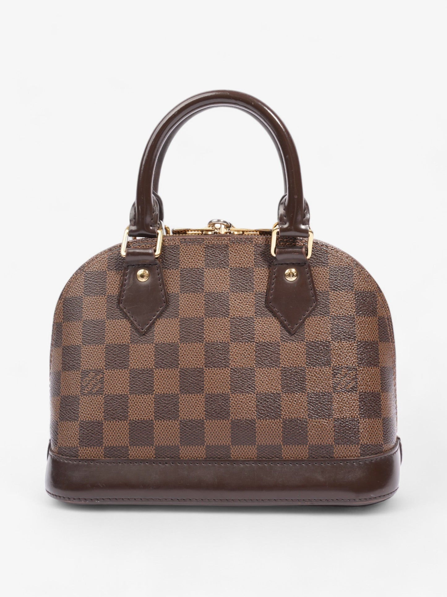 Louis Vuitton Alma BB Damier Ebene Coated Canvas