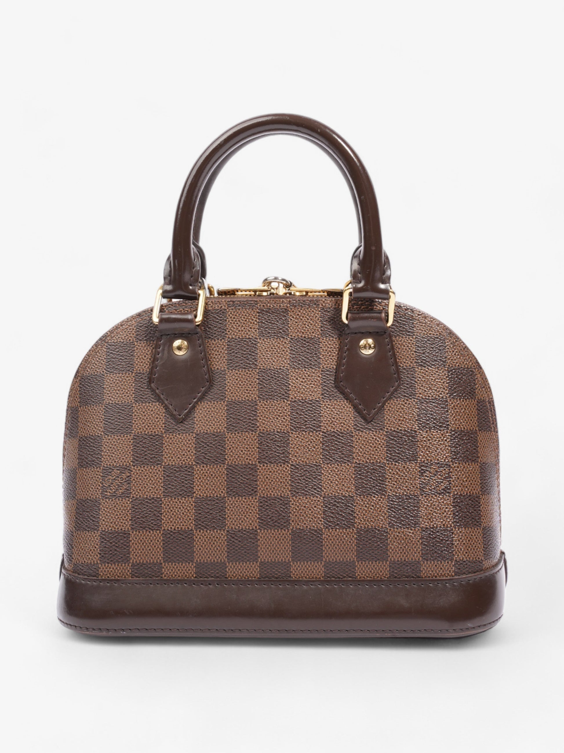Louis Vuitton Alma BB Damier Ebene Coated Canvas