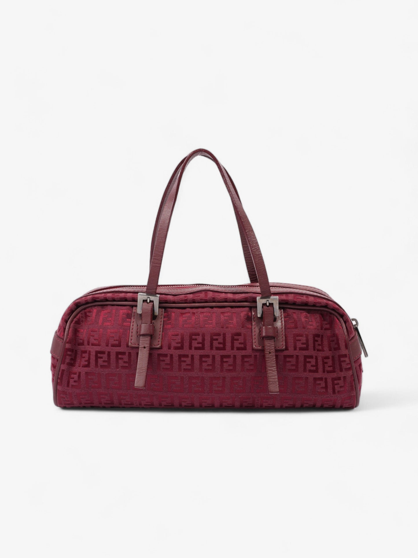 Fendi Zucchino Red Canvas