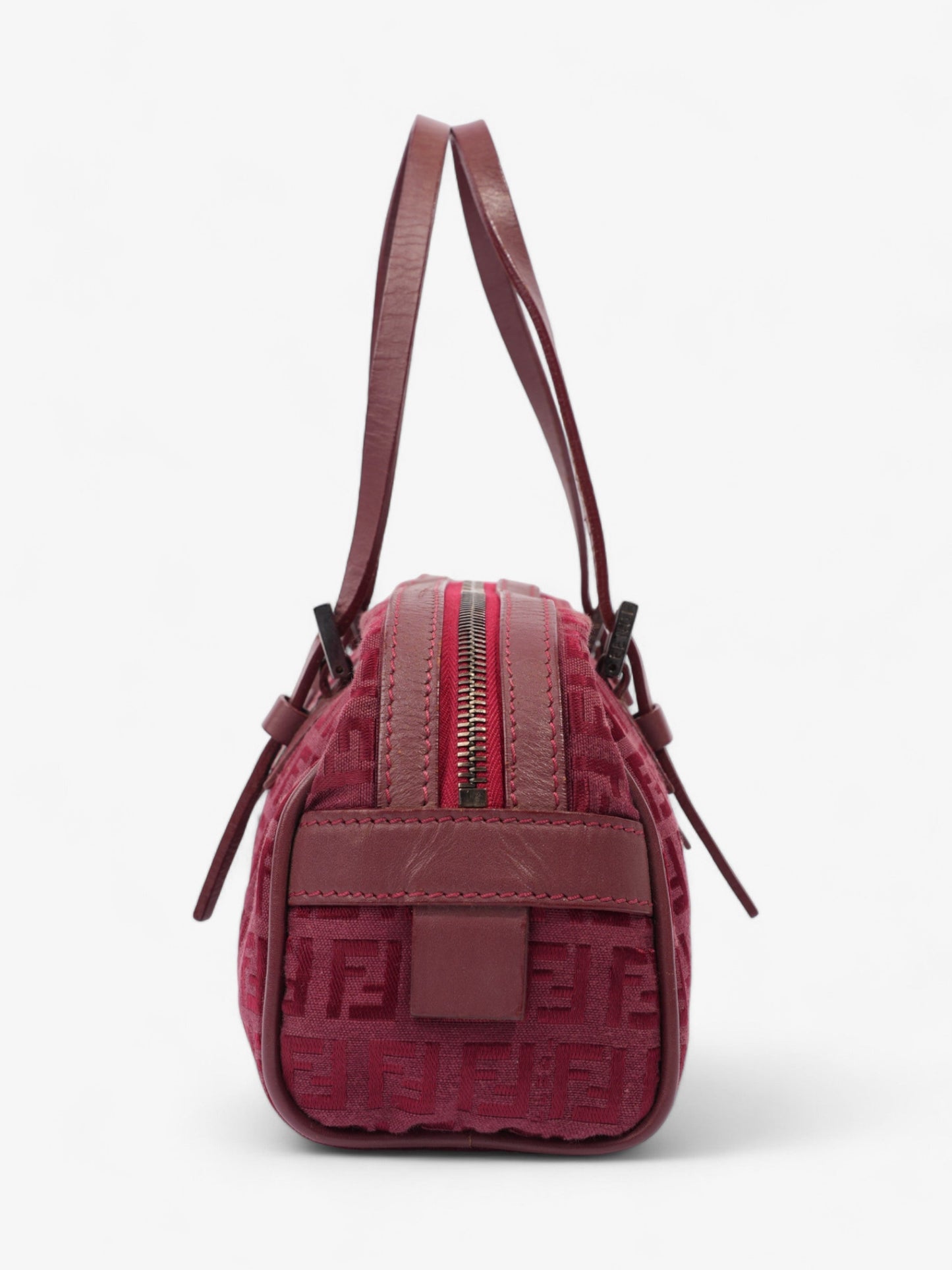 Fendi Zucchino Red Canvas