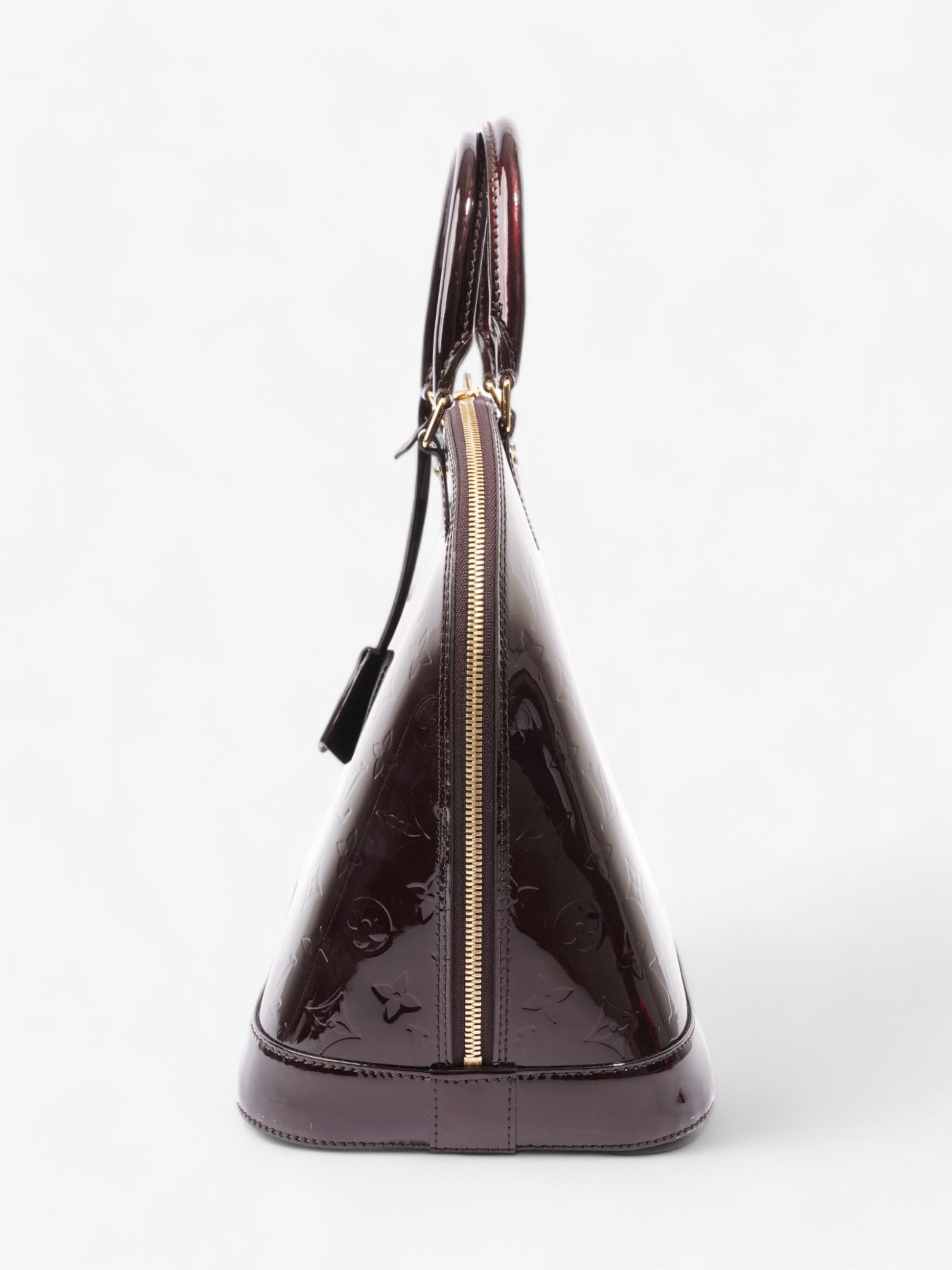 Louis Vuitton Alma GM Amarante Vernis Leather