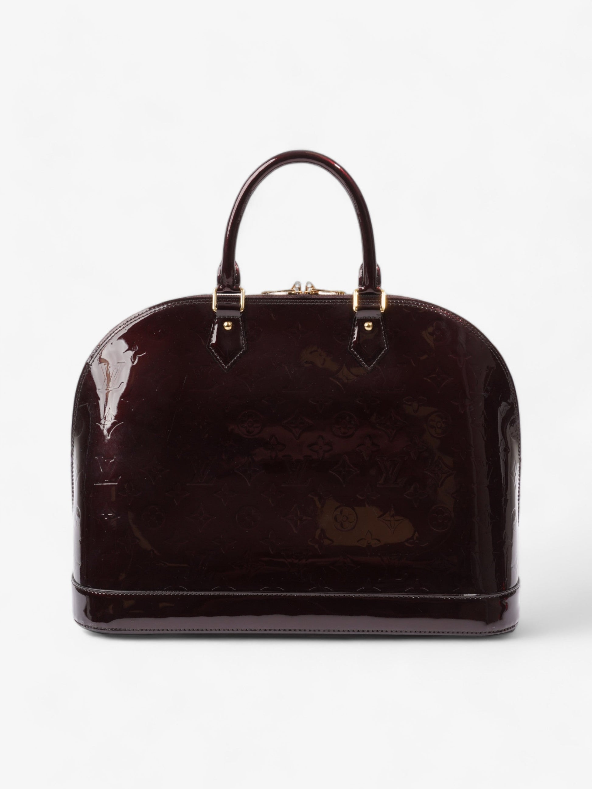 Louis Vuitton Alma GM Amarante Vernis Leather