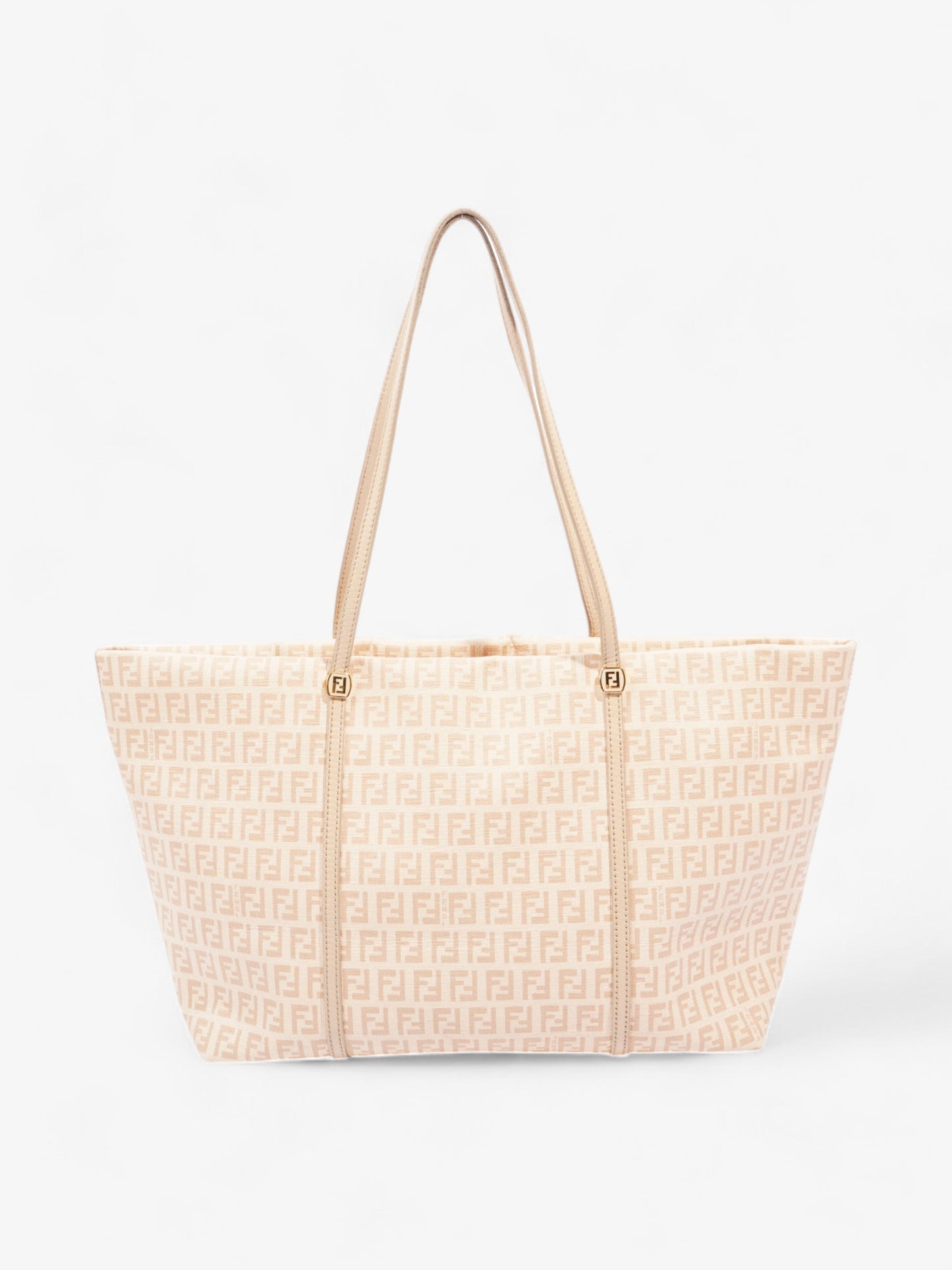 Fendi Zucca Tote Bag Tobacco / Black Canvas