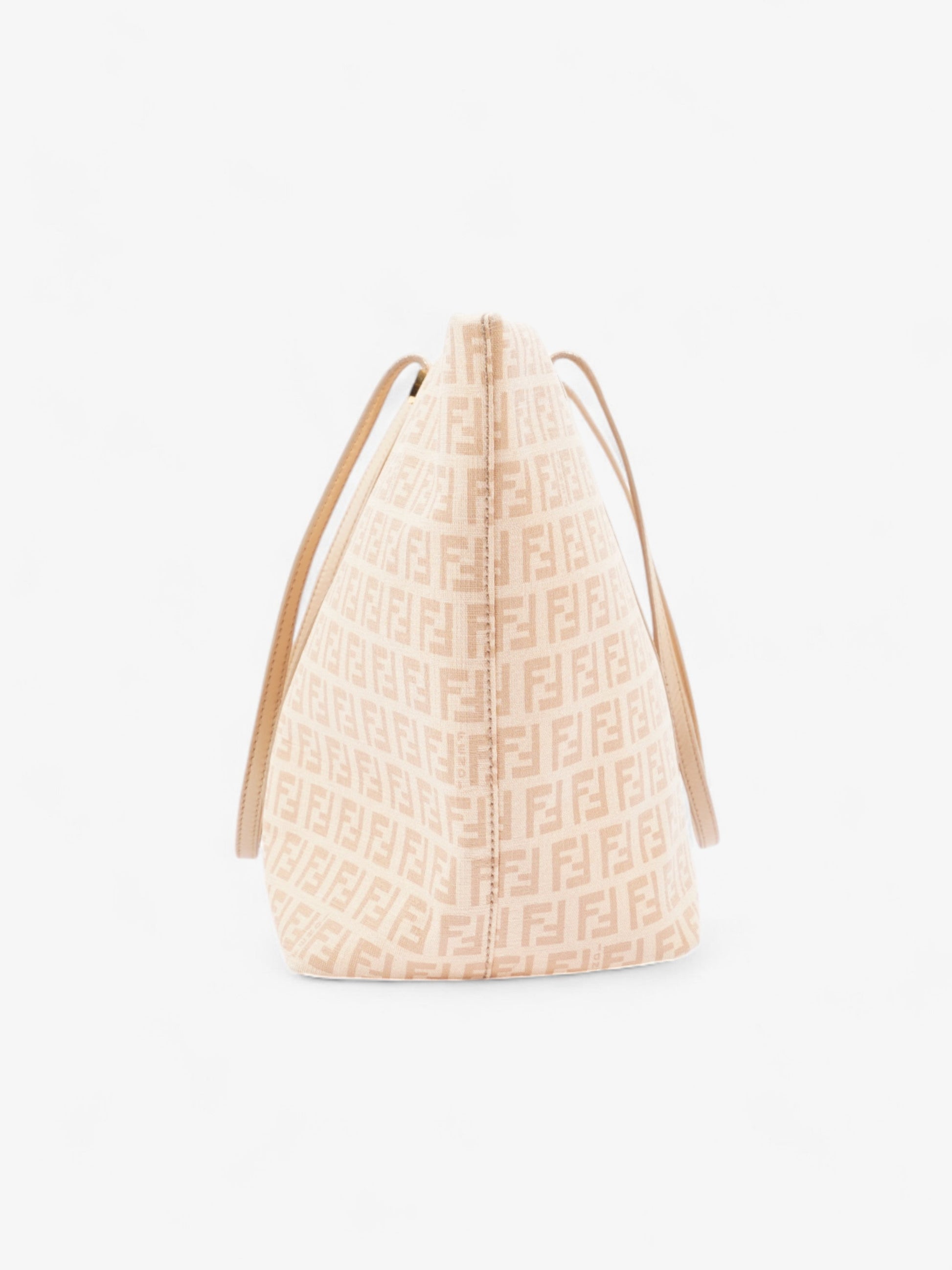 Fendi Zucca Tote Bag Tobacco / Black Canvas