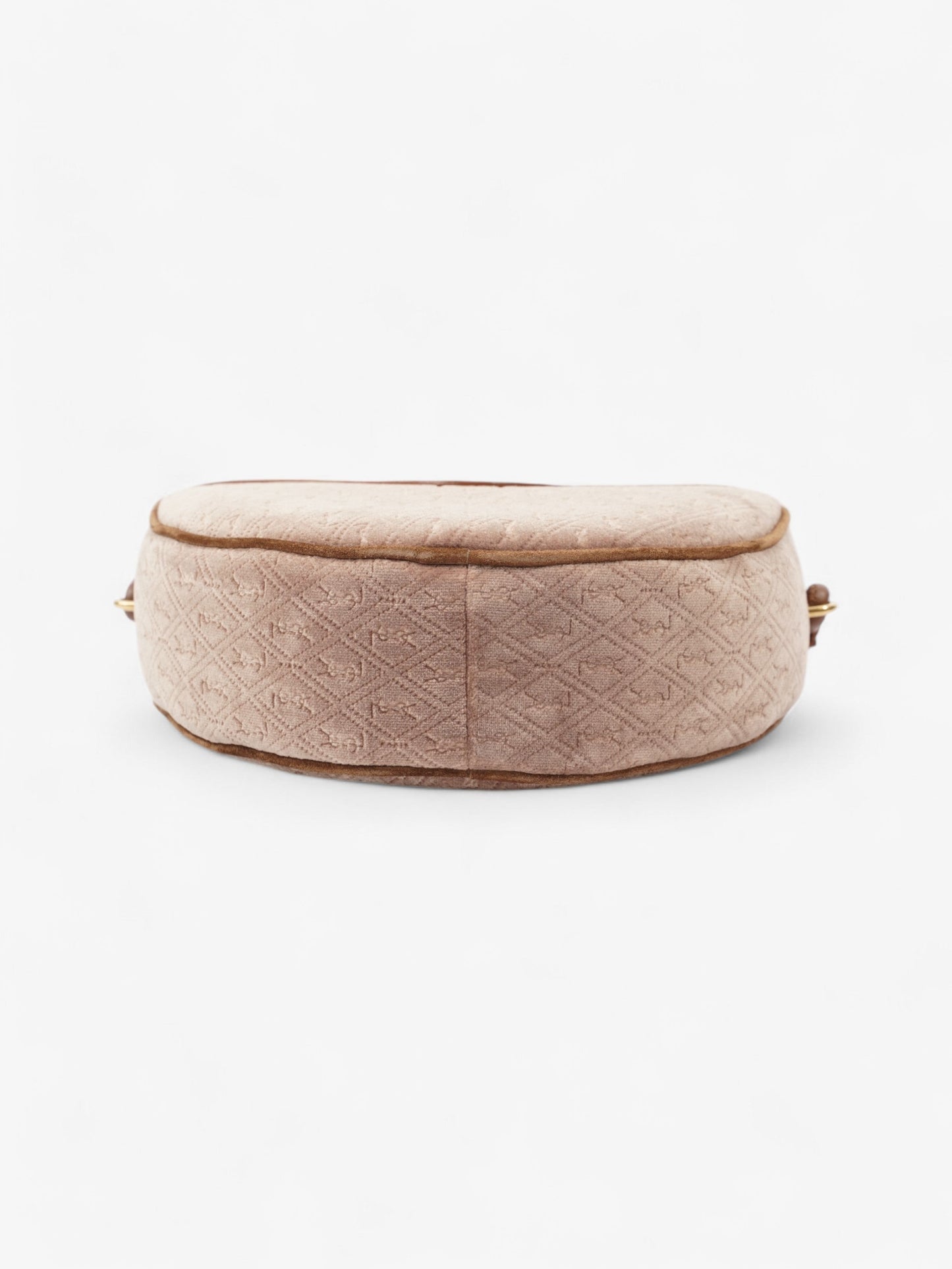 Saint Laurent Le Monogramme CÃÂur Brown / Beige Velvet