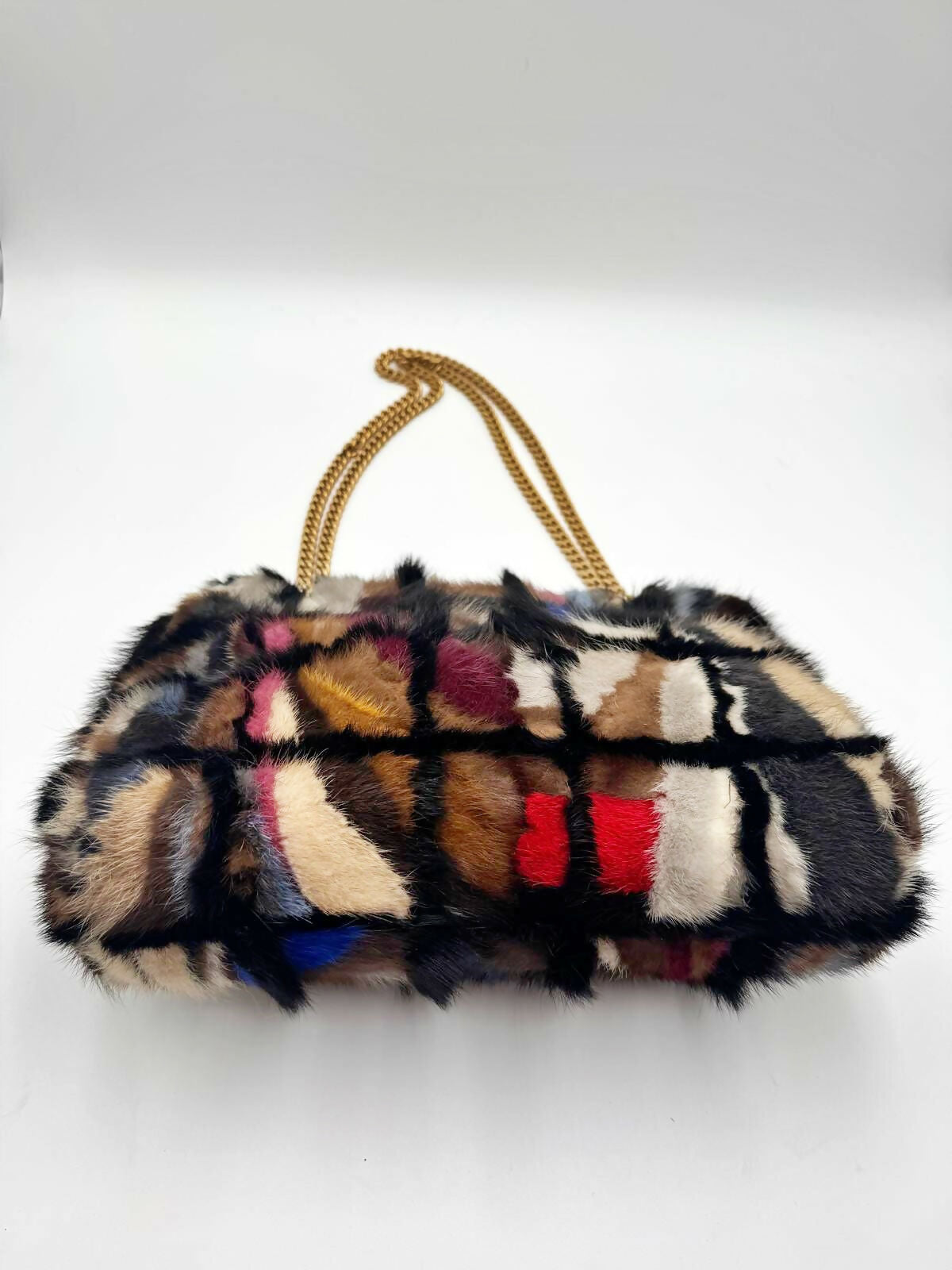 Chanel 2001 Mink Fur Maxi Flap Bag