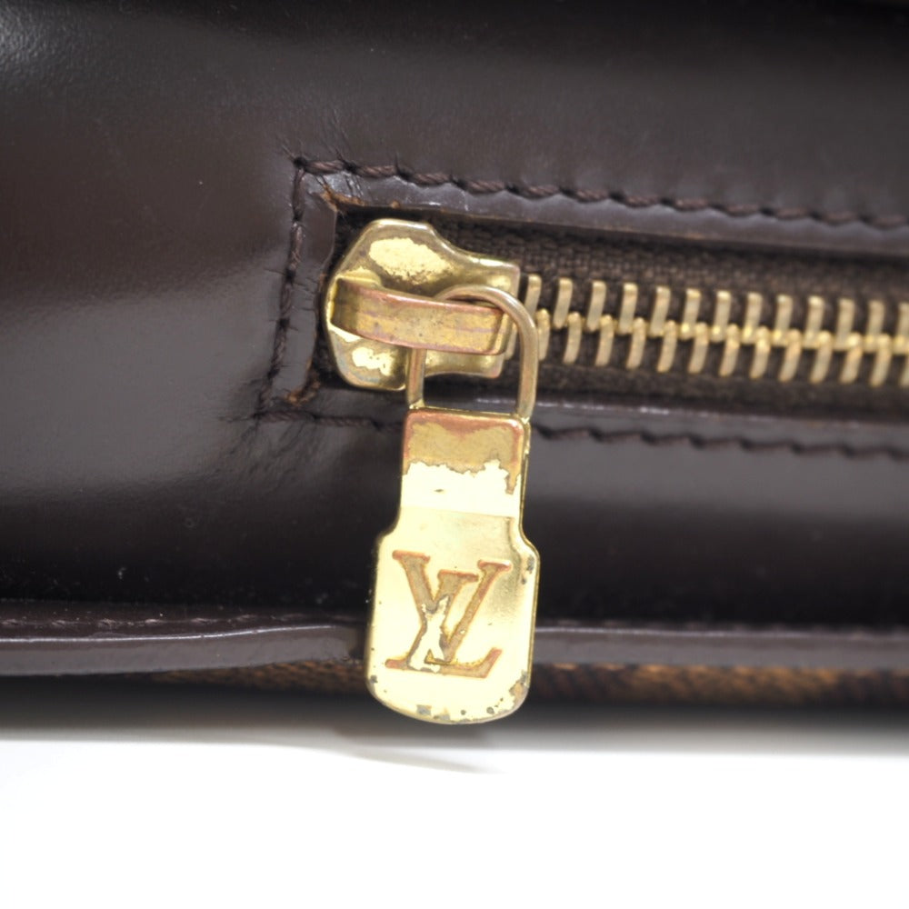 LOUIS VUITTON business bag N51993 leather Brown Clutch bag Damier Saint Louis mens