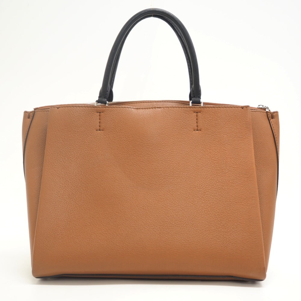 LOUIS VUITTON Handbag leather Brown Rock meat