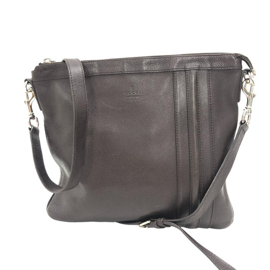GUCCI Shoulder Bag 233329 leather Brown mens