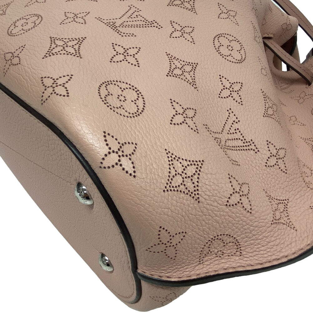 LOUIS VUITTON Handbag leather pink Mahina Giroratta Women