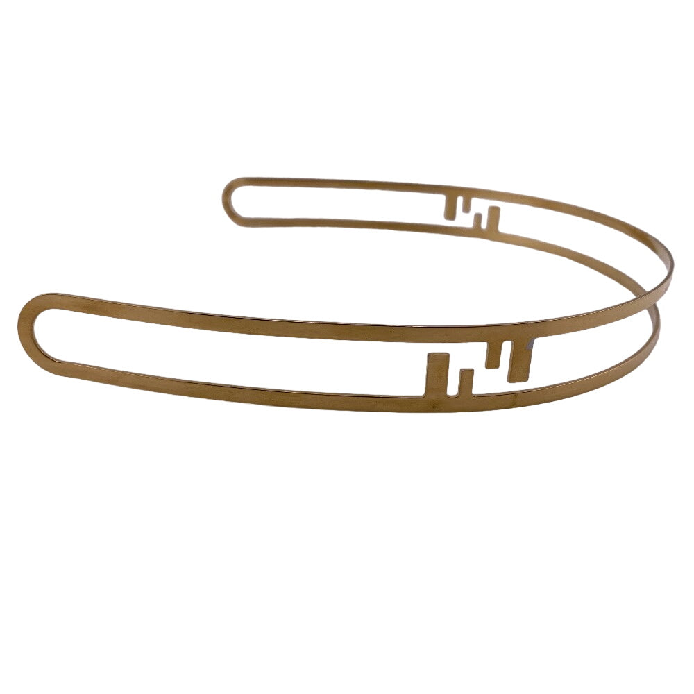 FENDI hair accessory Gold Plated gold