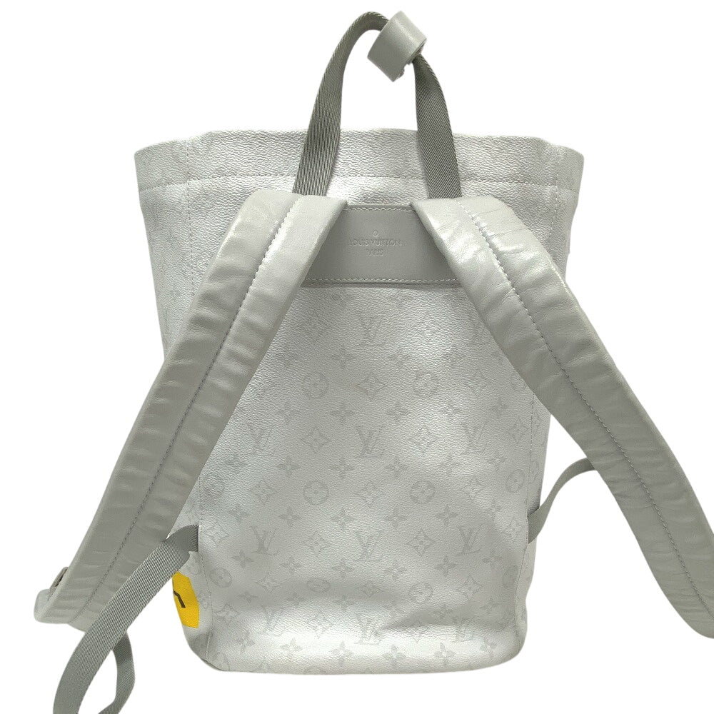 LOUIS VUITTON Backpack Monogram white Chalk Monogram Backpack mens