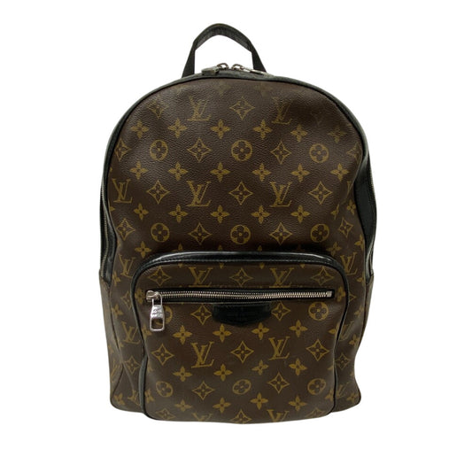 LOUIS VUITTON Backpack Monogram, Leather Brown Monogram Josh mens(Unisex)