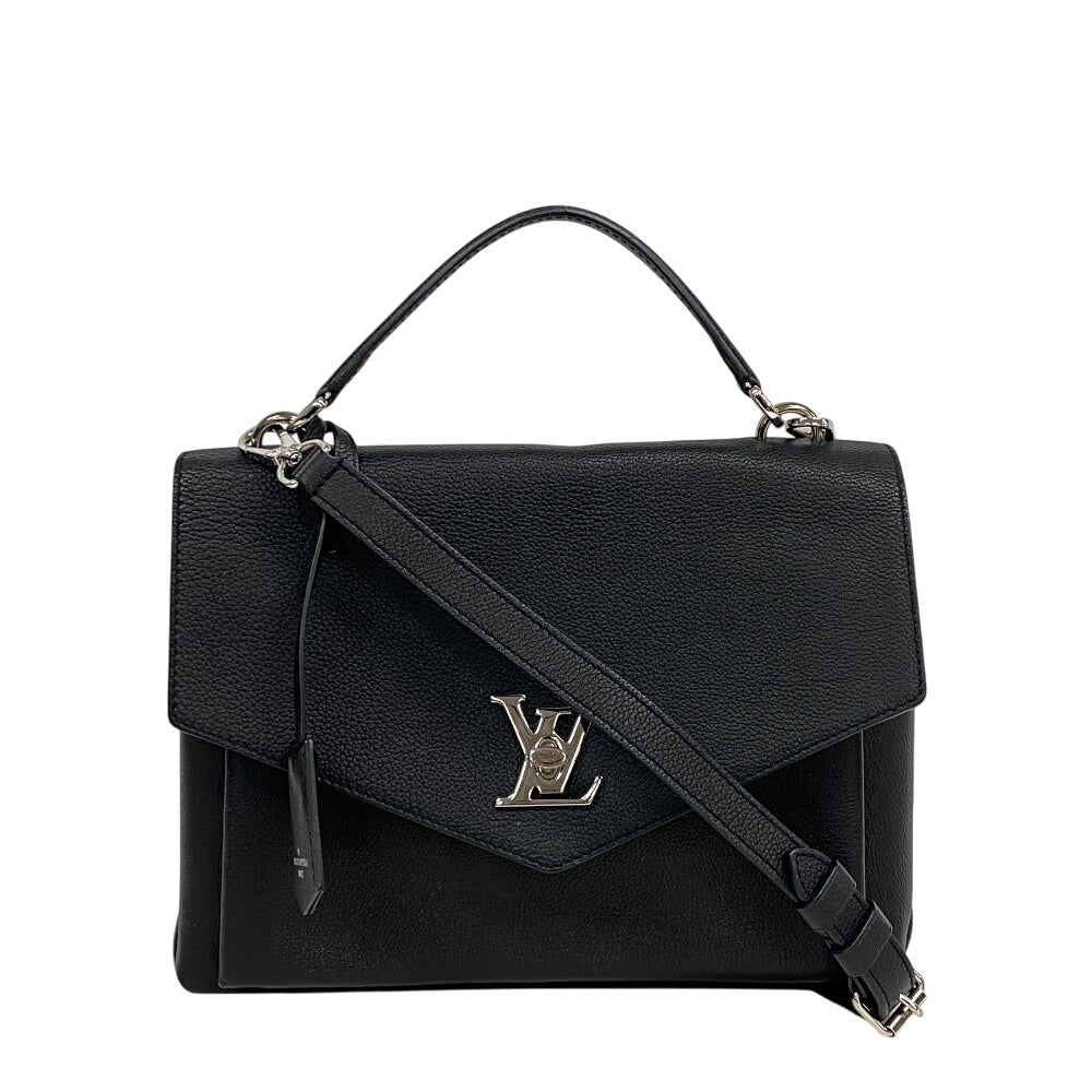 LOUIS VUITTON Shoulder Bag Taurillon Clemence black My rock me